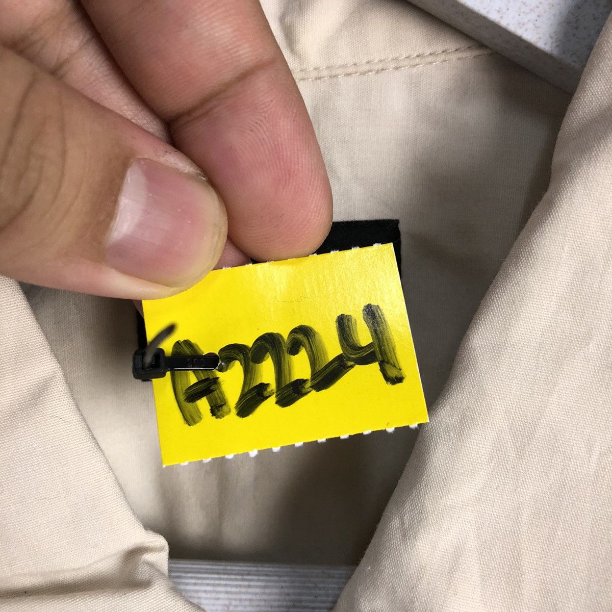 PPFM × Vintage Ppfm Cream vintage Work Shirt #A2224 Size US M / EU 48-50 / 2 - 10 Thumbnail