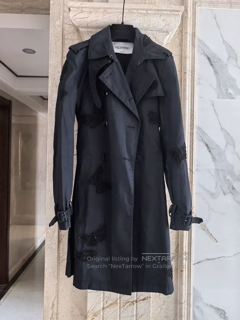 Valentino Valentino Haute couture series heavy industry trench coat Size US M / EU 48-50 / 2 - 1 Thumbnail
