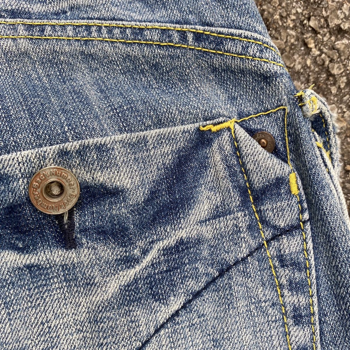 Kapital Flare Jeans Back Number Monkey Pocket Japanese Denim Size US 30 / EU 46 - 13 Thumbnail