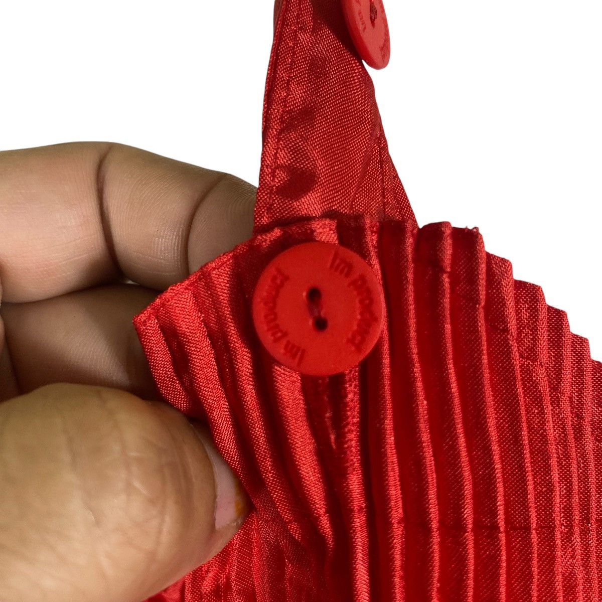 Issey Miyake × Pleats Please Issey Miyake × Tsumori Chisato Issey Miyake Pleats Please Apron Red Colour Size ONE SIZE - 10 Thumbnail