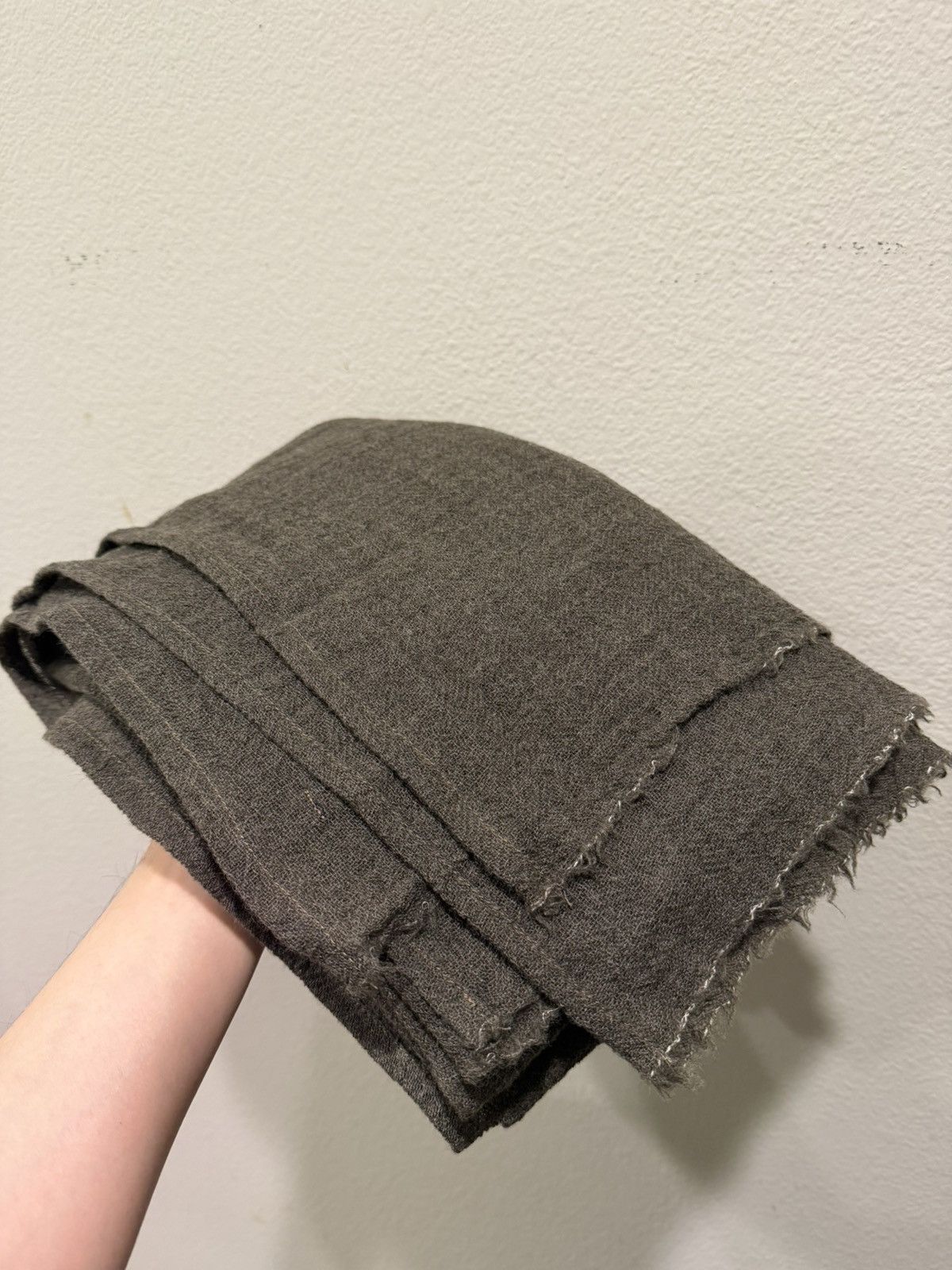 Wool gauze stole scarf - www.confineg.com