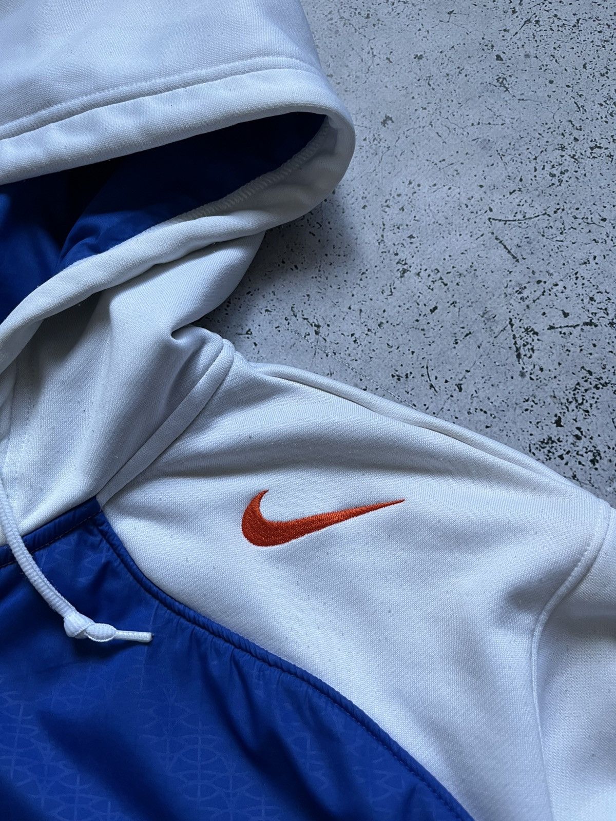 Nike × Vintage Vintage Nike Jacket Basketball Zip Hoodie Jordan Y2K USA Size US XXL / EU 58 / 5 - 4 Thumbnail