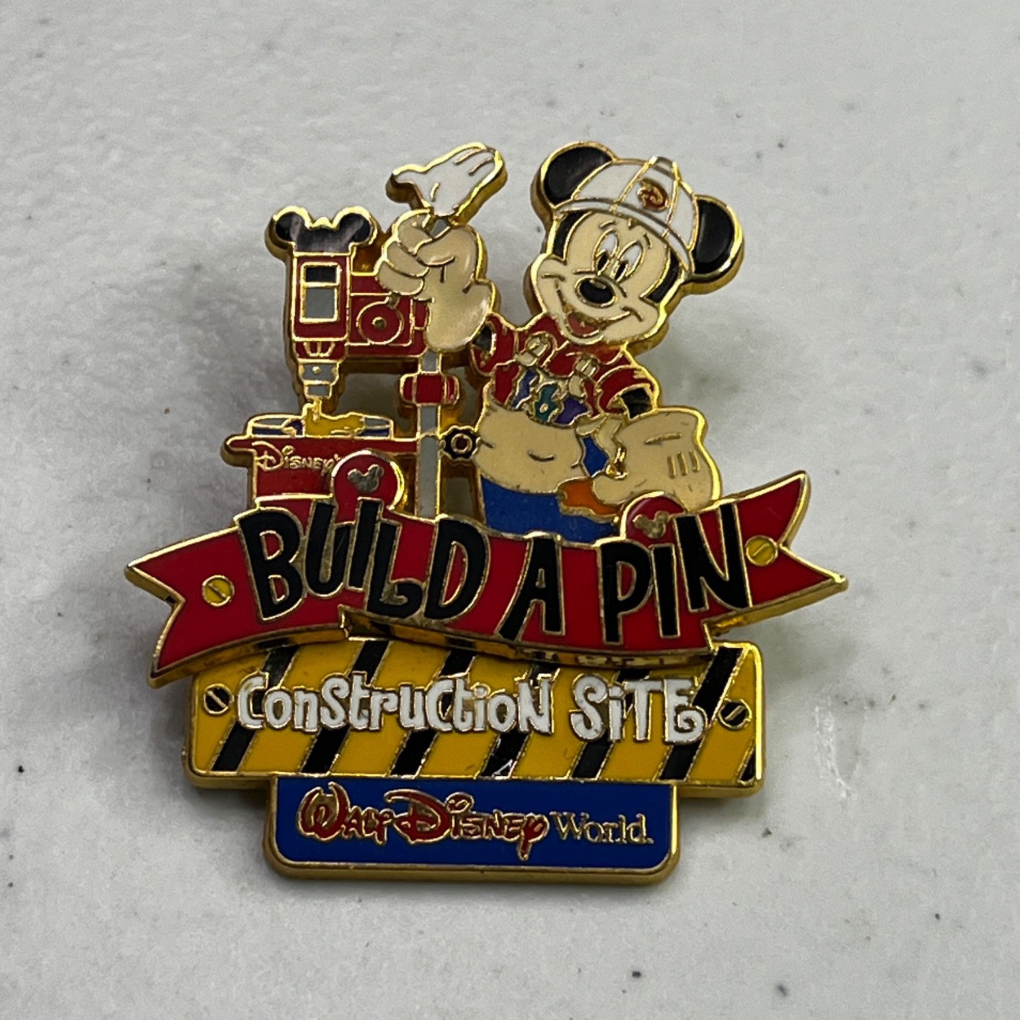 Disney Disney Pin Mickey Mouse - Construction Site - Build A Pin Fr Size ONE SIZE - 4 Thumbnail