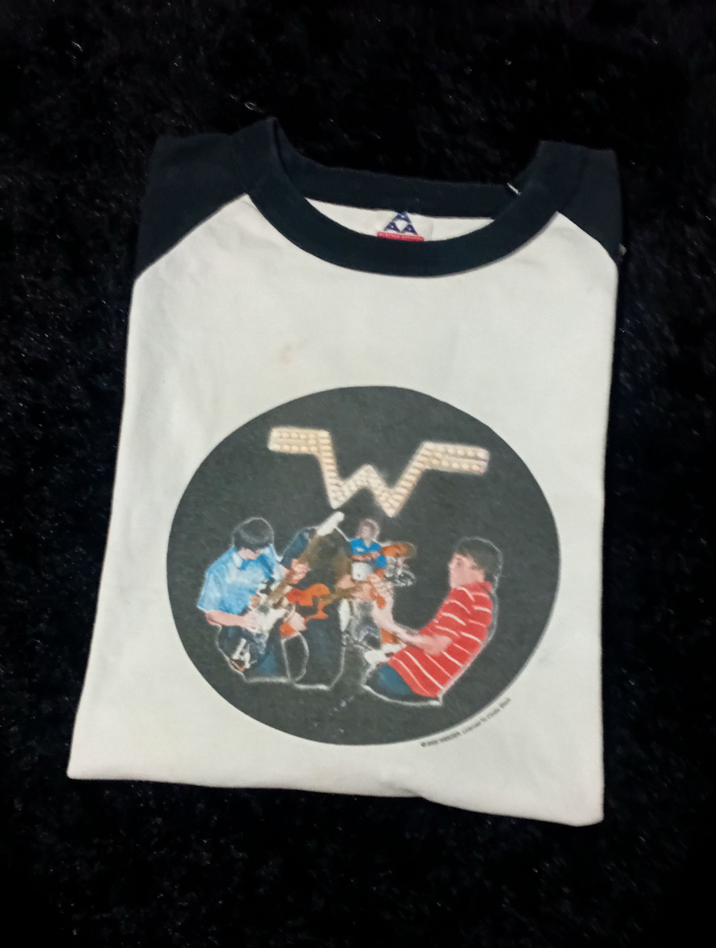 Band Tees × Vintage Vintage Weezer Raglan Shirt Size US XL / EU 56 / 4 - 2 Thumbnail