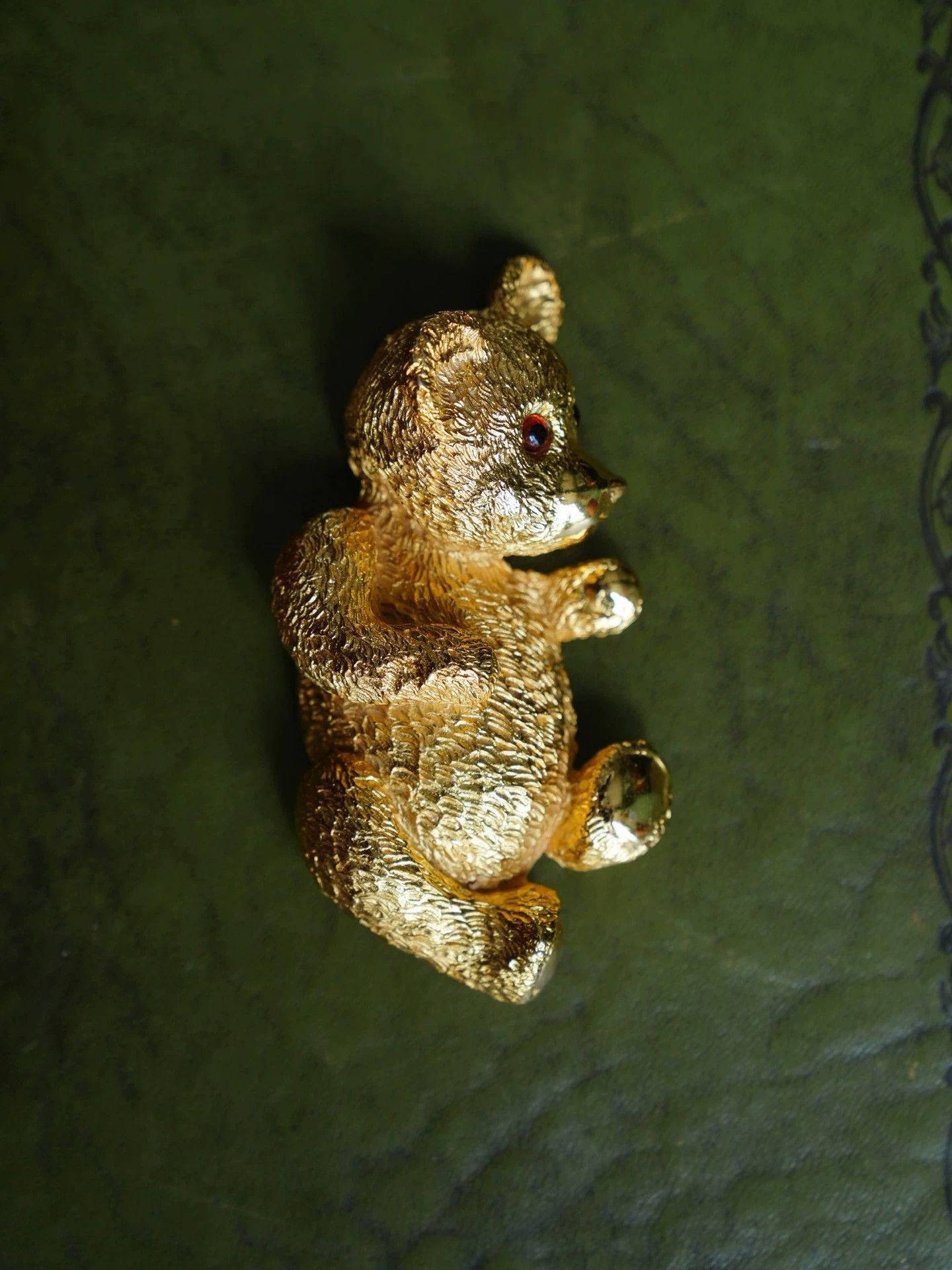 Other Christopher Ross 1989 Gold-Plated Bear Belt Buckle Size ONE SIZE - 6 Thumbnail