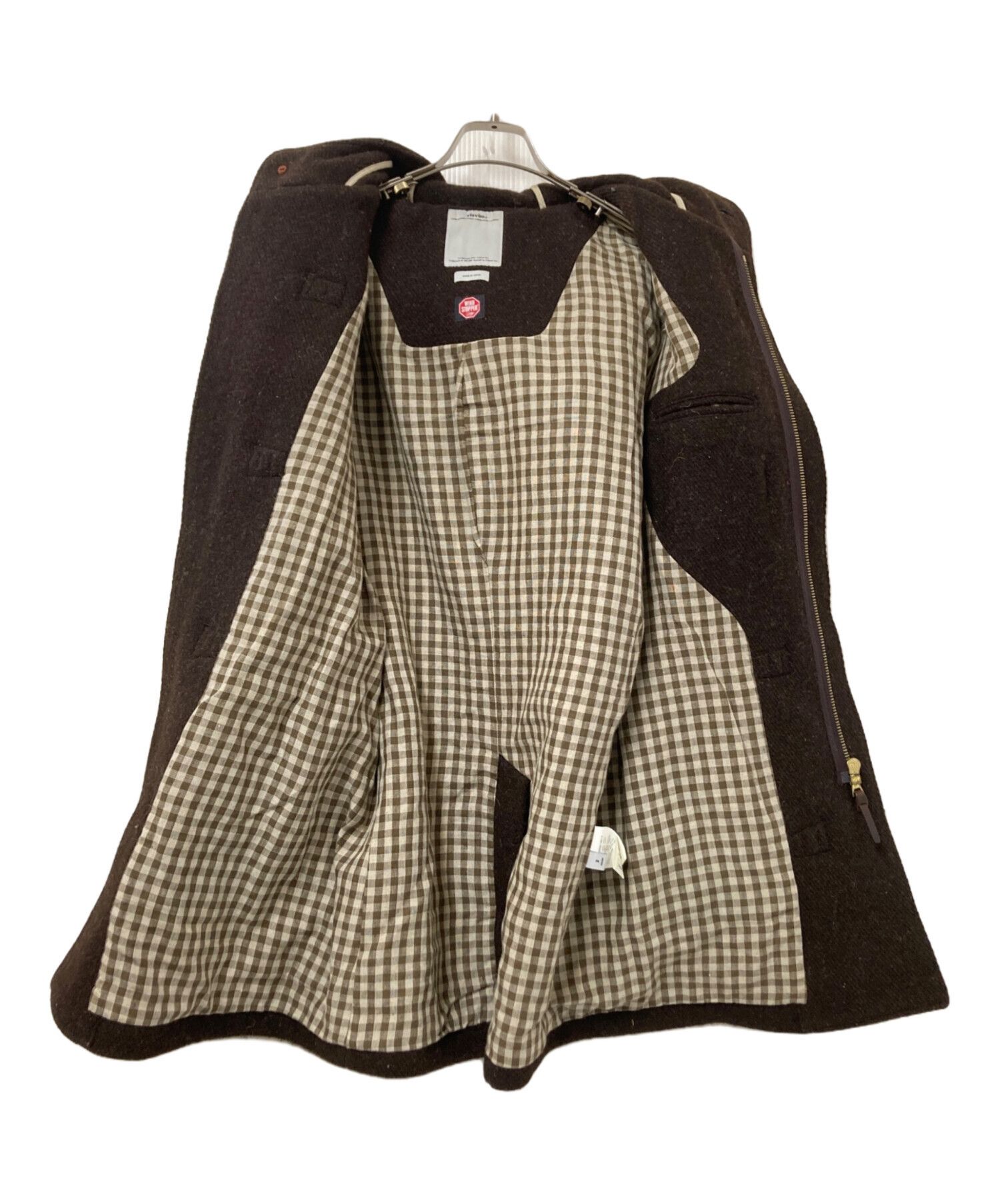 Visvim VISVIM COMMODORE COAT (SAVOIE WOOL) Brown 2 Size US M / EU 48-50 / 2 - 4 Thumbnail