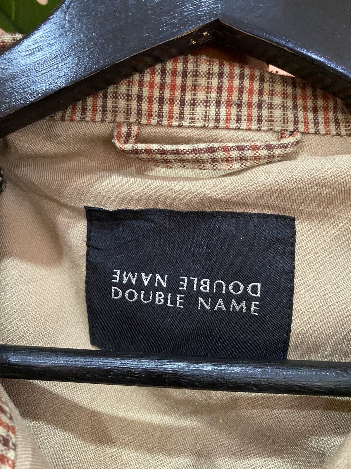 Japanese Brand Double Name Vintage Plaid Zip-Up Jacket – Retro Casual Size L / US 10 / IT 46 - 8 Thumbnail