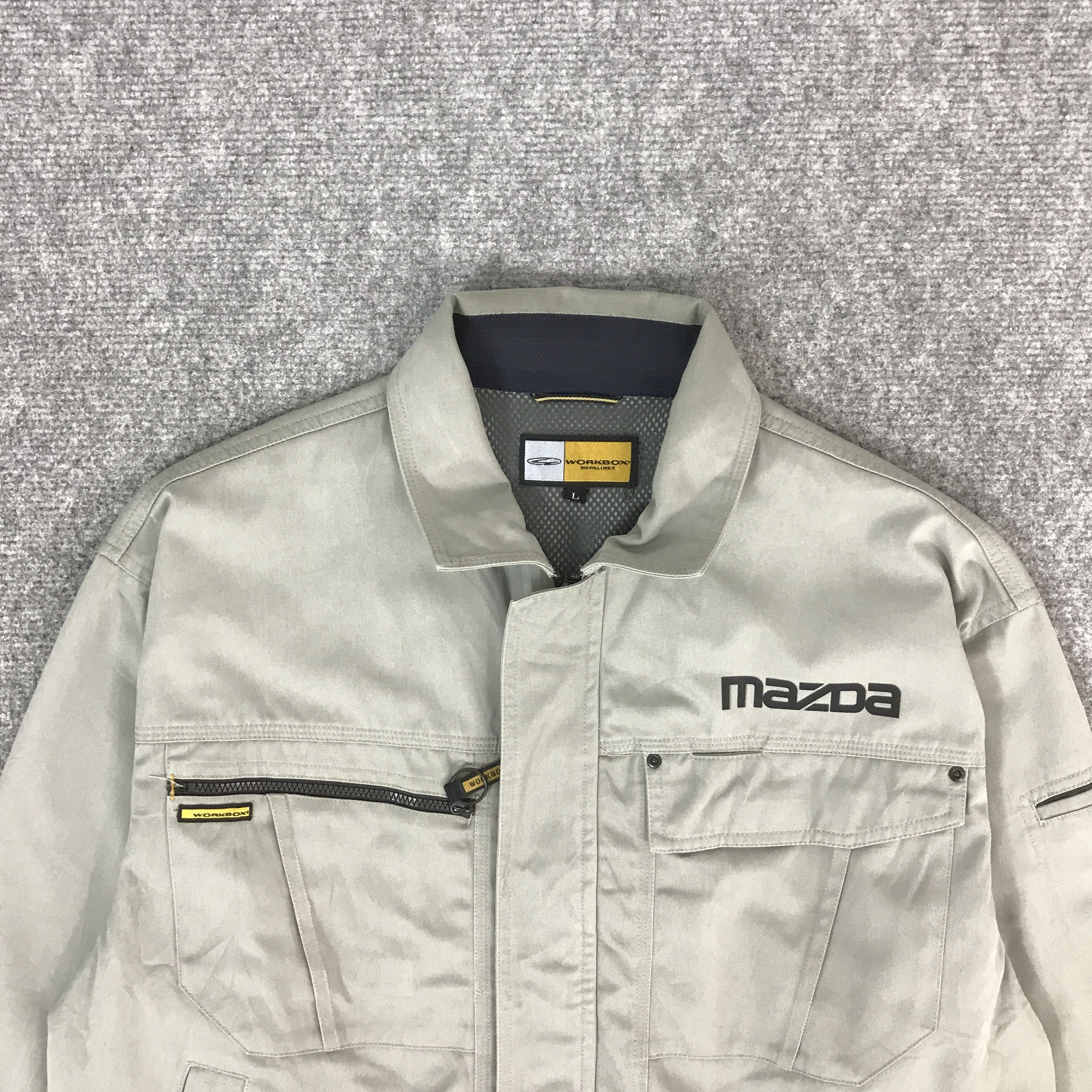 Japanese Brand MAZDA RACING MOTORSPORT UNIFORM CUSTOM JACKET K65B2 Size US L / EU 52-54 / 3 - 3 Thumbnail