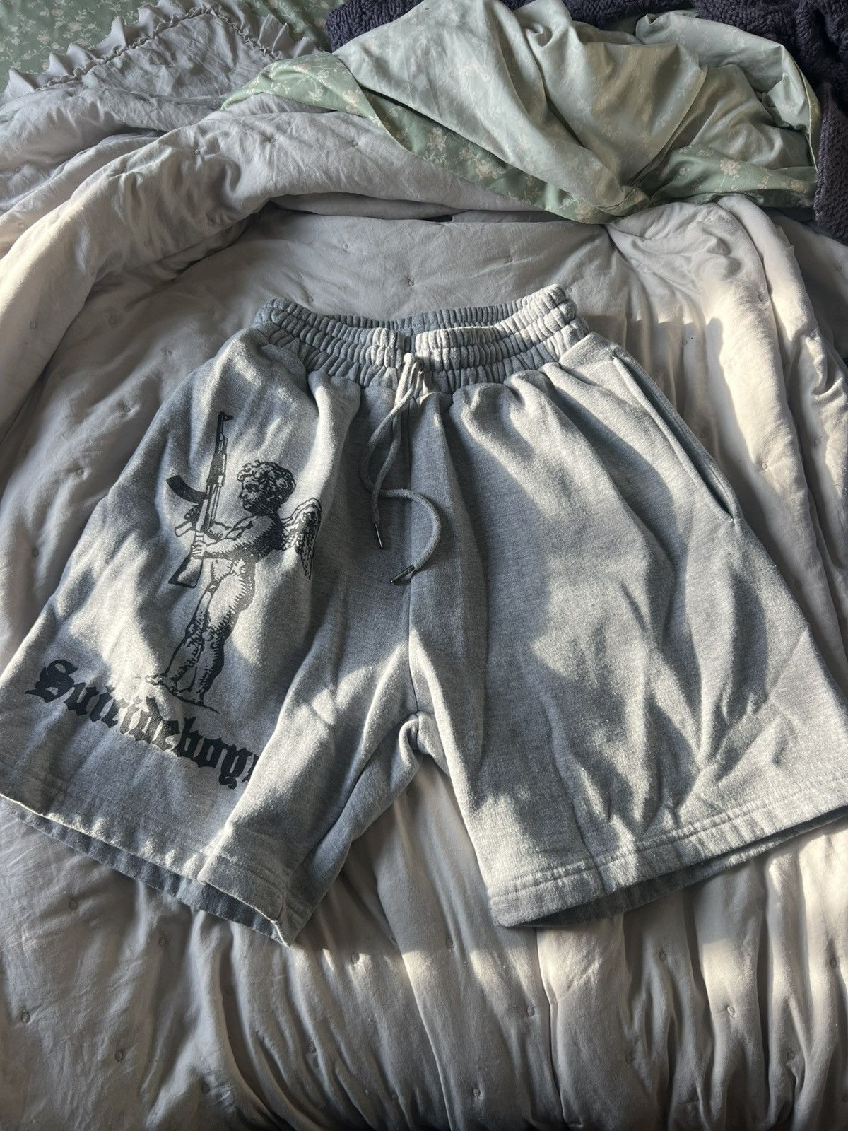 Fuck The Population × G59 Records G59 Baby Angel Shorts (2022 SMALMST DROP) Size US 30 / EU 46 - 5 Thumbnail