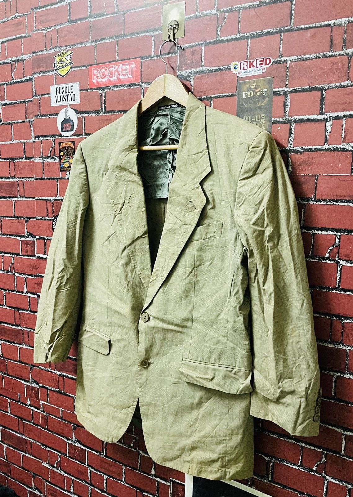 Christian Dior Monsieur VINTAGE CHRISTIAN DIOR MONSIEUR BLAZERS Size 40R - 2 Thumbnail
