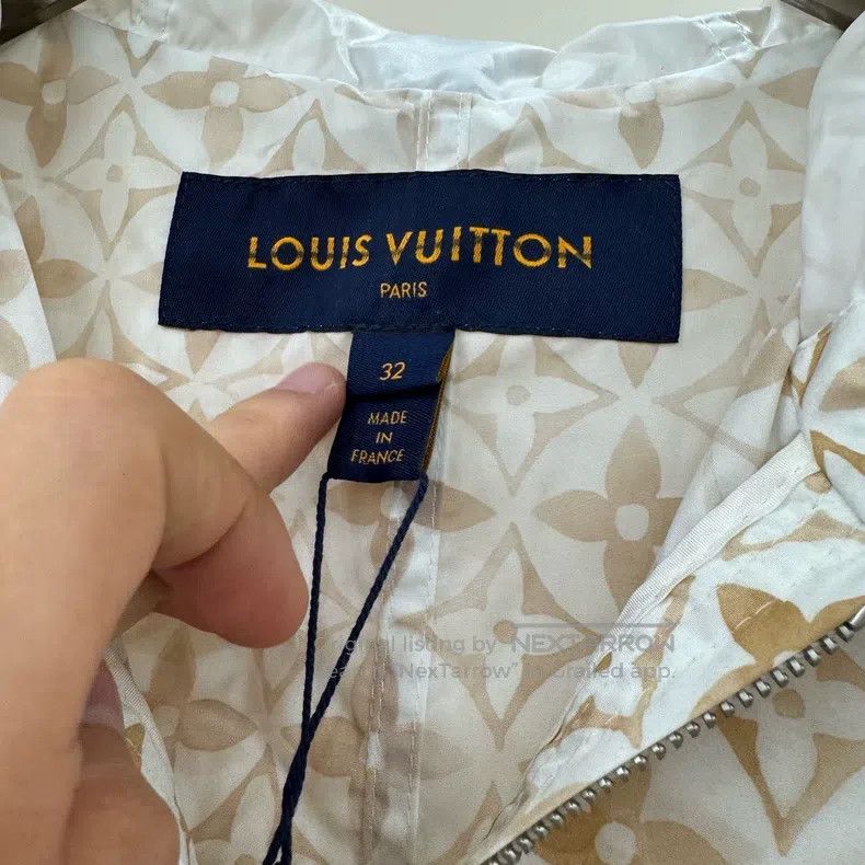 Louis Vuitton Louis Vuitton Light Brown Geometric Full Print Trooper Jac Size 4XL / US 24-26 - 3 Thumbnail