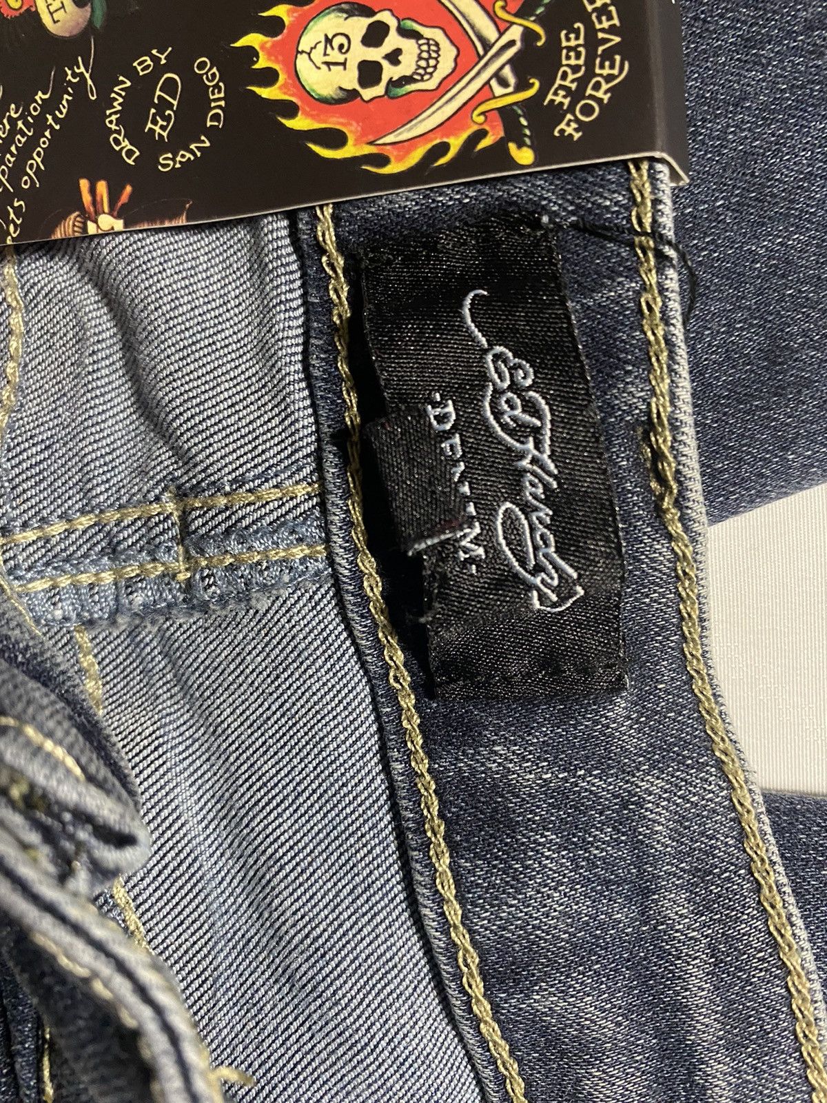 Ed Hardy × Japanese Brand Ed hardy pants Size US 26 / EU 42 - 5 Thumbnail