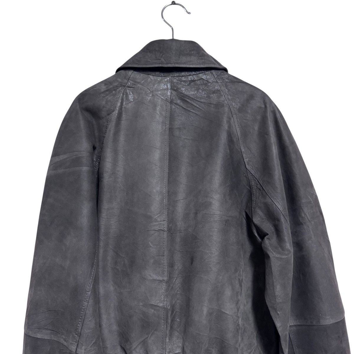 Max Mara Max Mara Bomber Leather Jacket Size S / US 4 / IT 40 - 8 Thumbnail