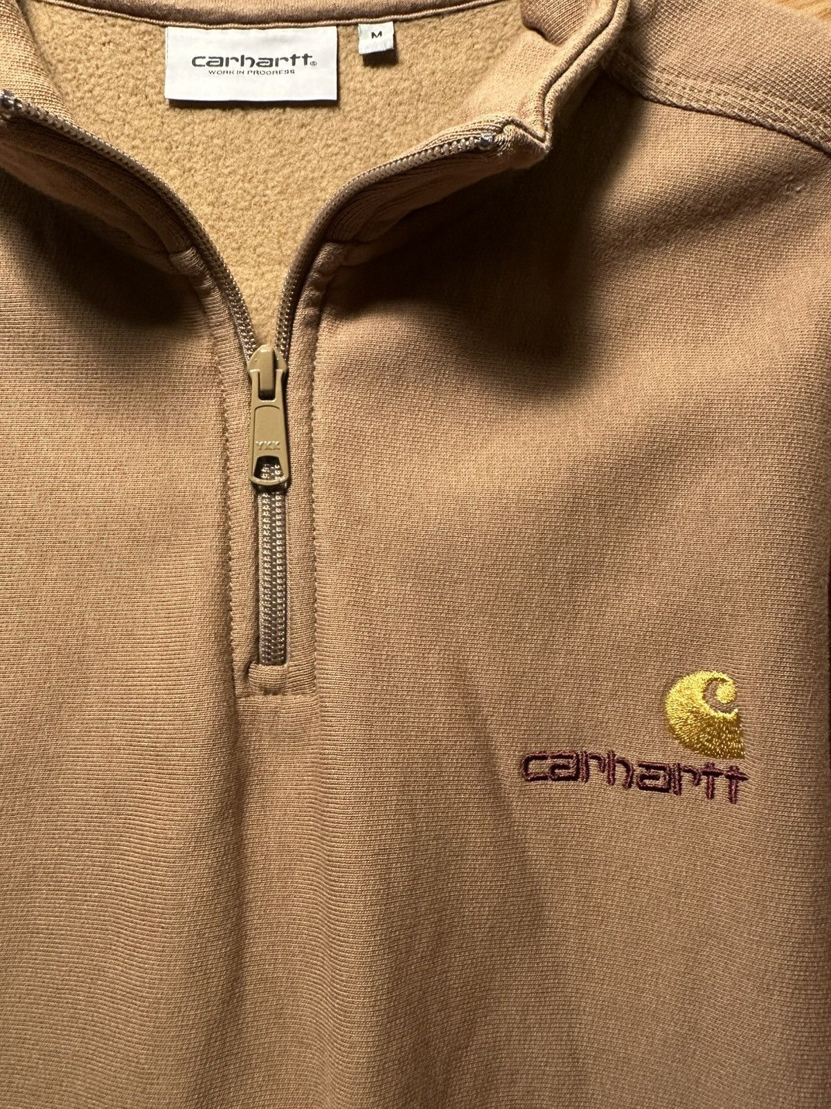 Carhartt Carhartt Brown Quarter Zip (Brand New) Size US M / EU 48-50 / 2 - 4 Thumbnail