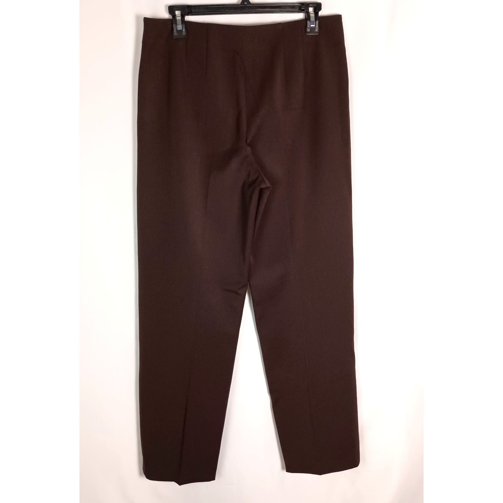 Talbots Talbots Brown Dress Pants Women’s Size 10 Side Zip Stretch R Size 30" / US 8 / IT 44 - 5 Thumbnail