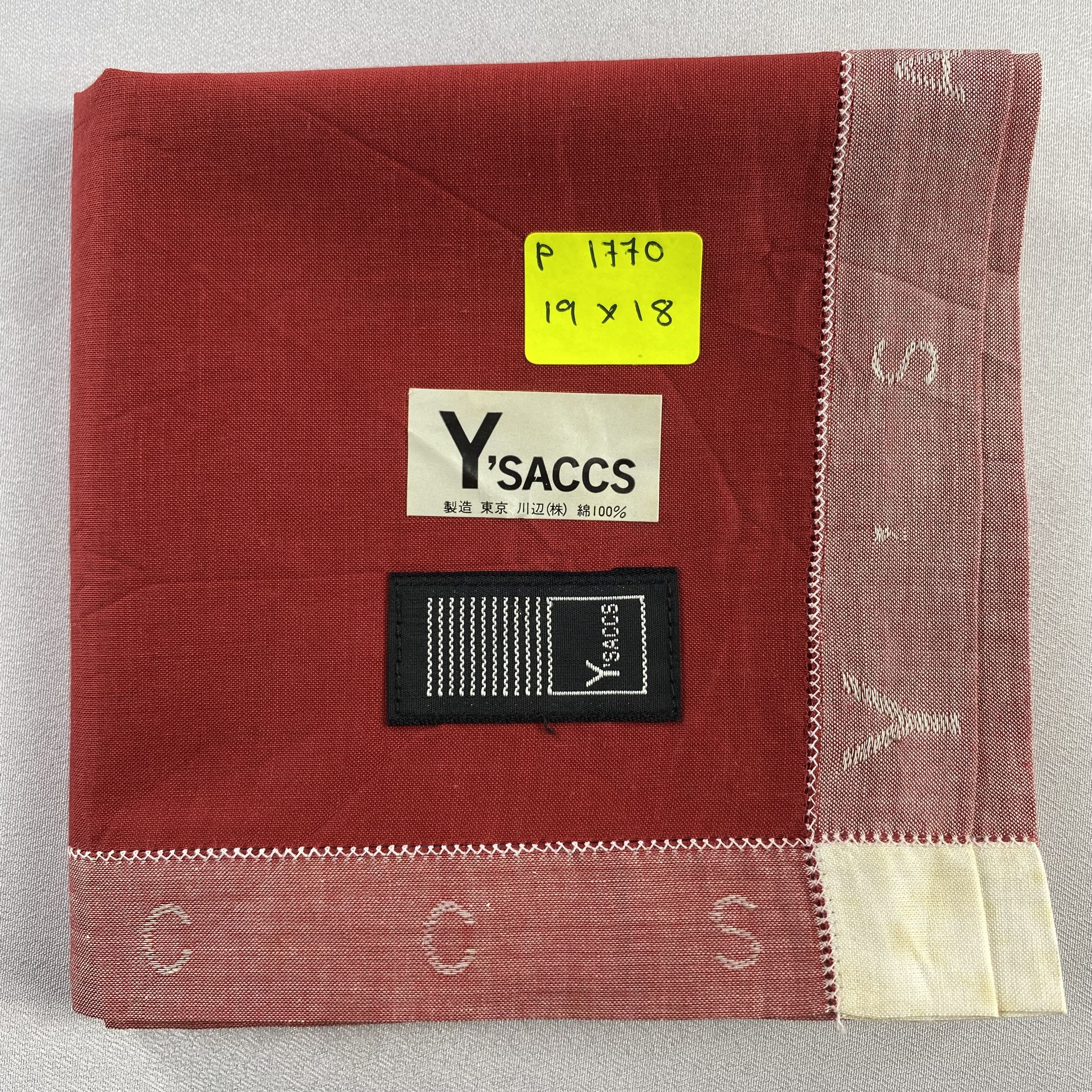 Vintage × Yohji Yamamoto NWT Saccsny Ysaccs Handkerchief / Neckerchief-P1770 Size ONE SIZE - 5 Thumbnail