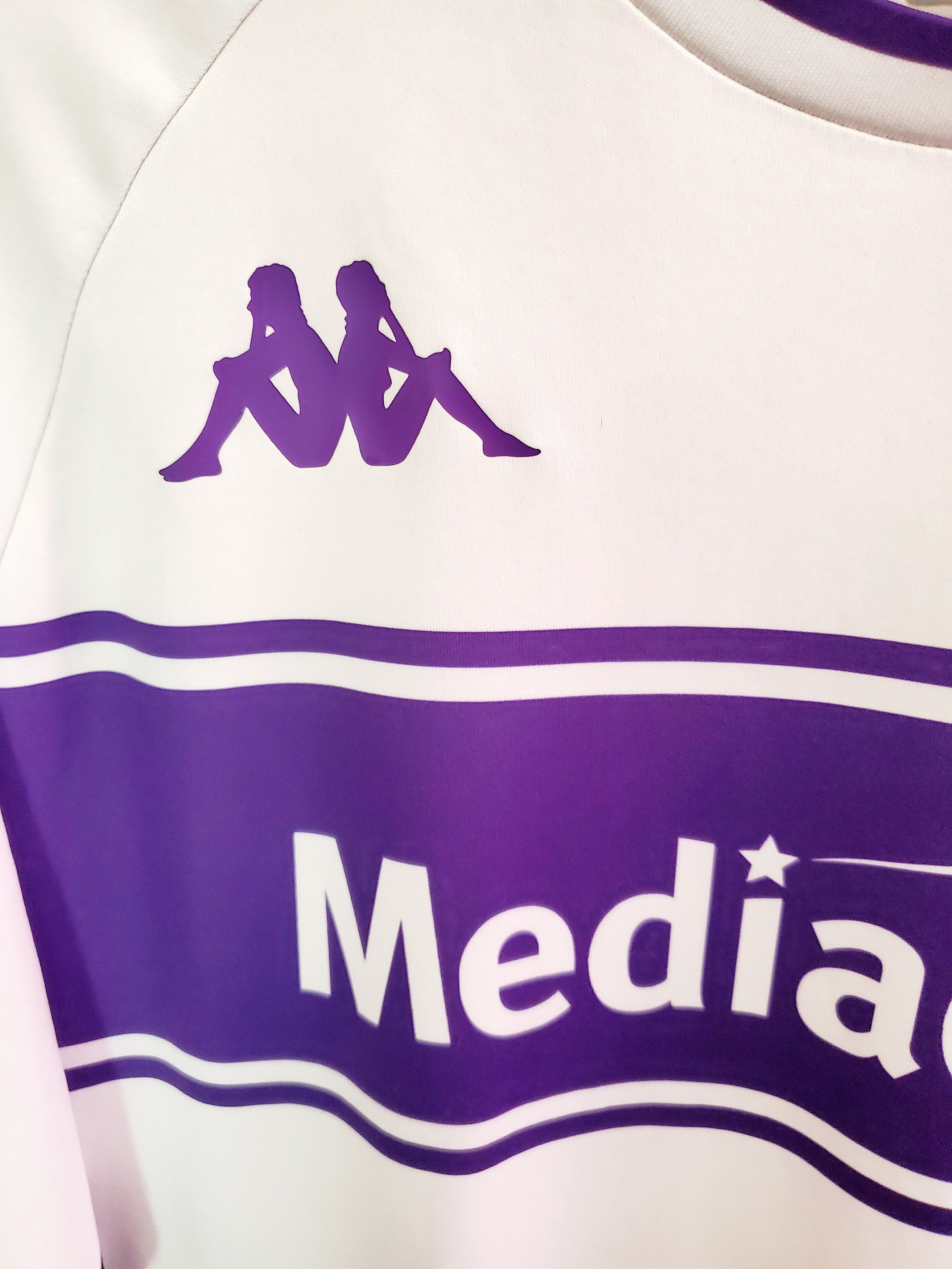 Kappa FIORENTINA 2021-22 AWAY Kapp soccer jersey size L Size US L / EU 52-54 / 3 - 4 Thumbnail