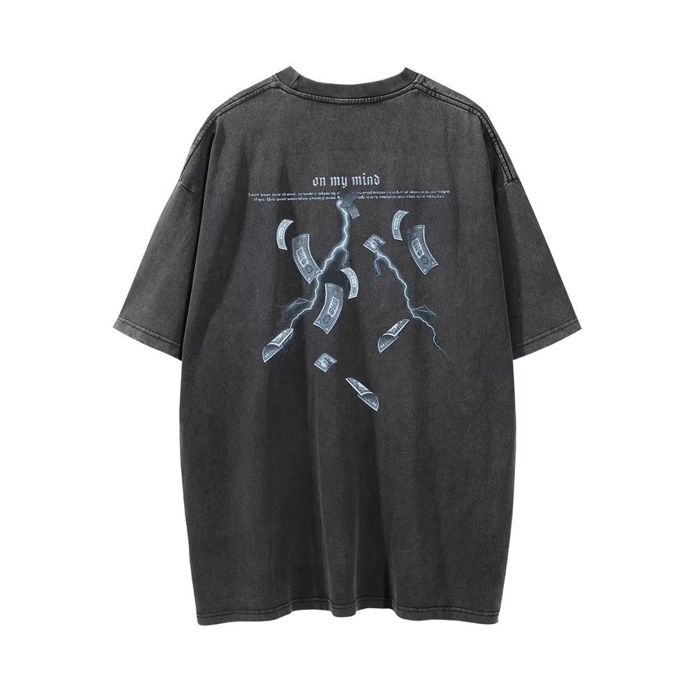 Japanese Brand × Vintage Funny little angel print washed and distressed T-shirt y2k Size US L / EU 52-54 / 3 - 2 Thumbnail