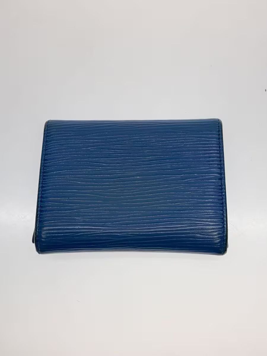 Louis Vuitton Louis Vuitton Epi Porto Monnaie Simple Leather Blue Size ONE SIZE - 2 Thumbnail