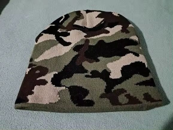 Japanese Brand Camouflage Knitted Hat Beanie Unisex Size ONE SIZE - 6 Thumbnail