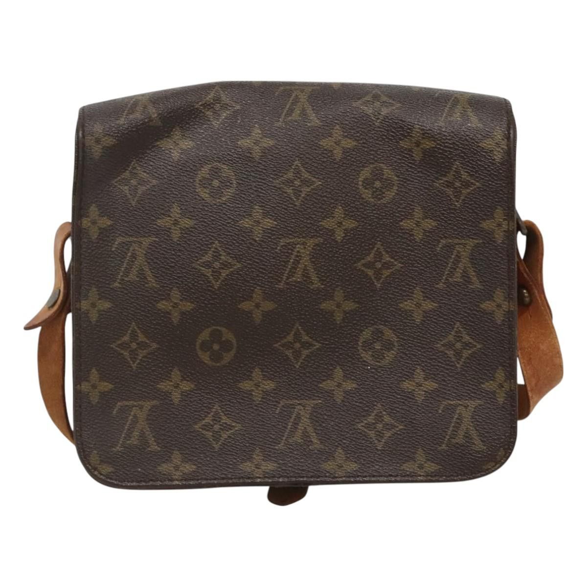 Louis Vuitton LOUIS VUITTON Monogram Cartouchiere MM Shoulder Bag M51253 Size ONE SIZE - 3 Thumbnail