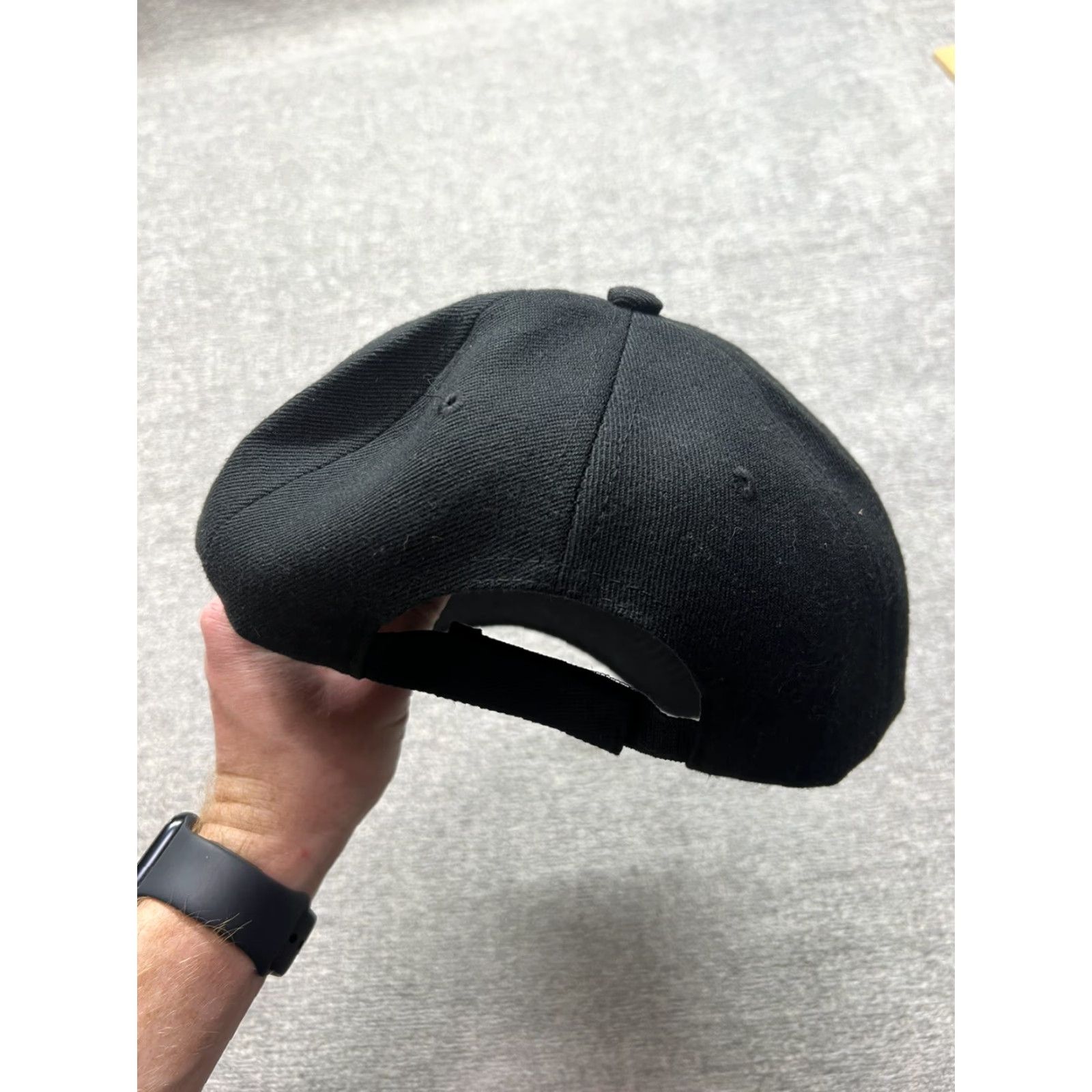 NFL VINTAGE Baltimore Ravens NFL Team Logo Hat Cap Black Purple Rare Cap Size ONE SIZE - 4 Thumbnail
