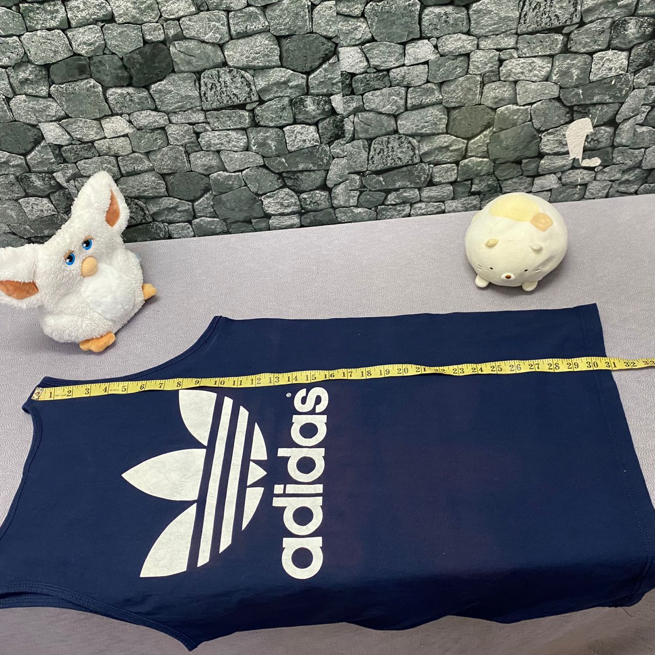 Adidas Vintage 90s Adidas Big Logo Singlet Size US M / EU 48-50 / 2 - 7 Thumbnail