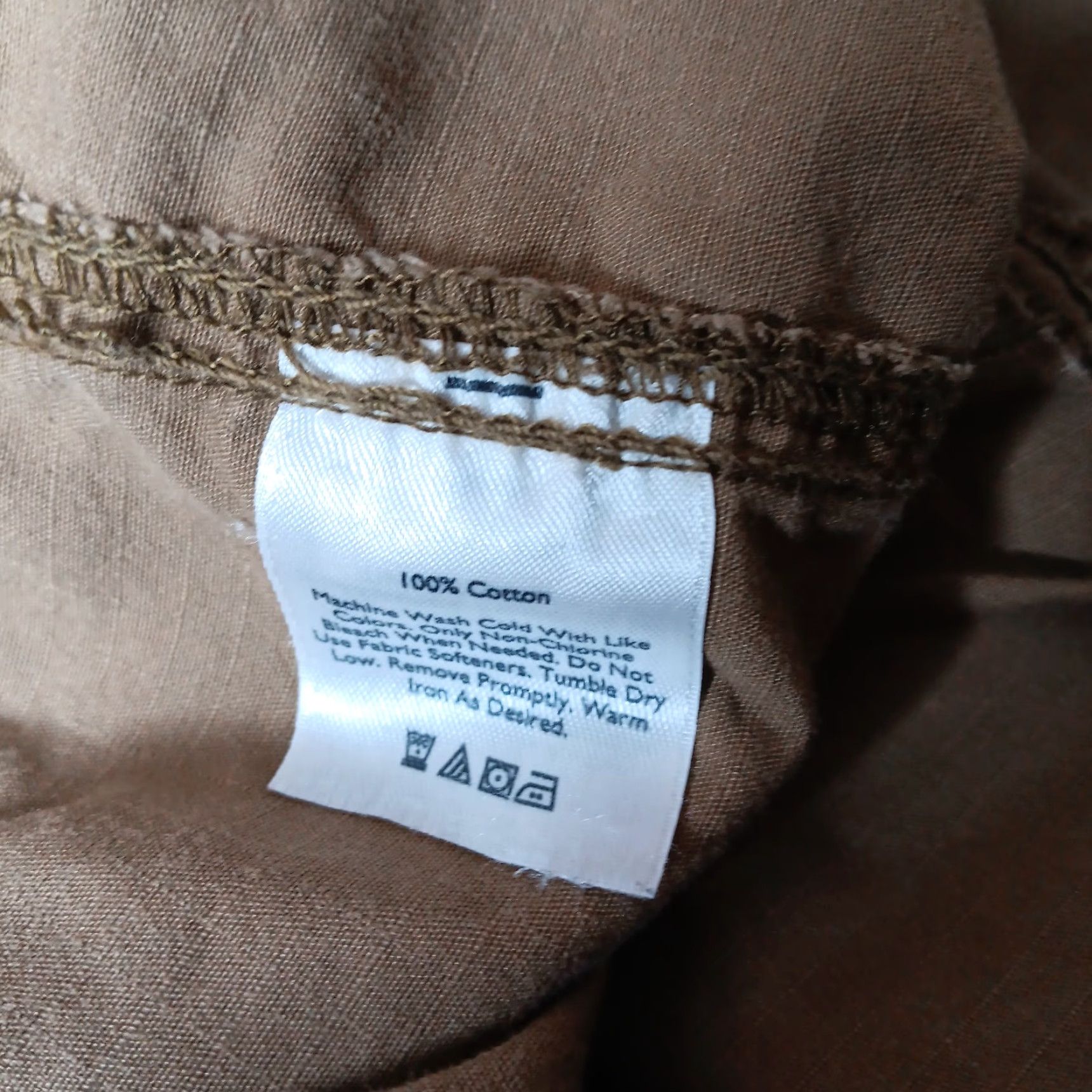 Eddie Bauer Eddie Bauer Shorts Women's Size 16 Cargo Rip Stop Brown Cotton Hiking Outdoors Womens Size 40" / US 18 - 7 Thumbnail