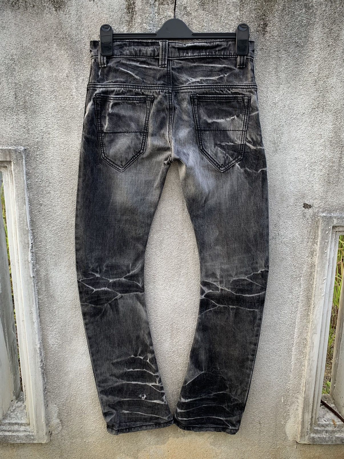 If Six Was Nine 2000s BUFFALO BOBS Curve Leg Boot Cut Jeans Size US 31 - 4 Thumbnail