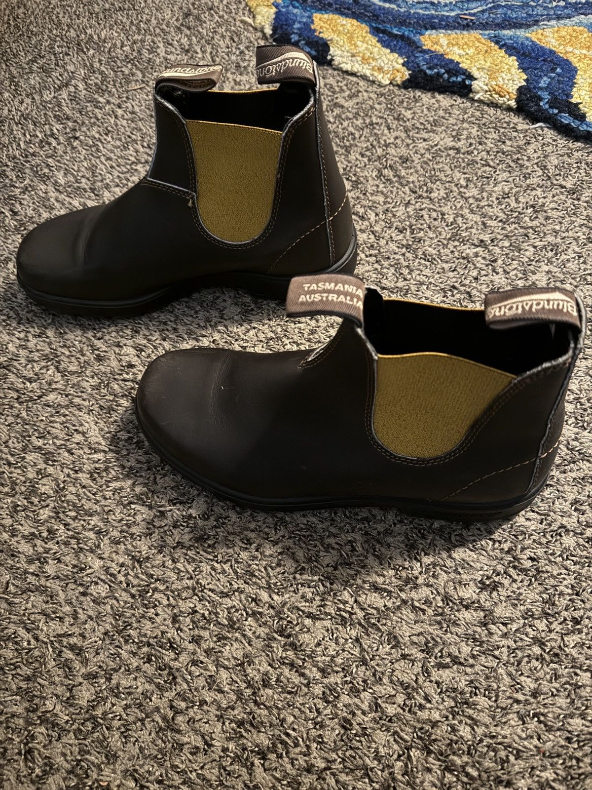 Blundstone #1919 ORIGINALS BROWN & MUSTARD Size US 10.5 / EU 43-44 - 3 Thumbnail