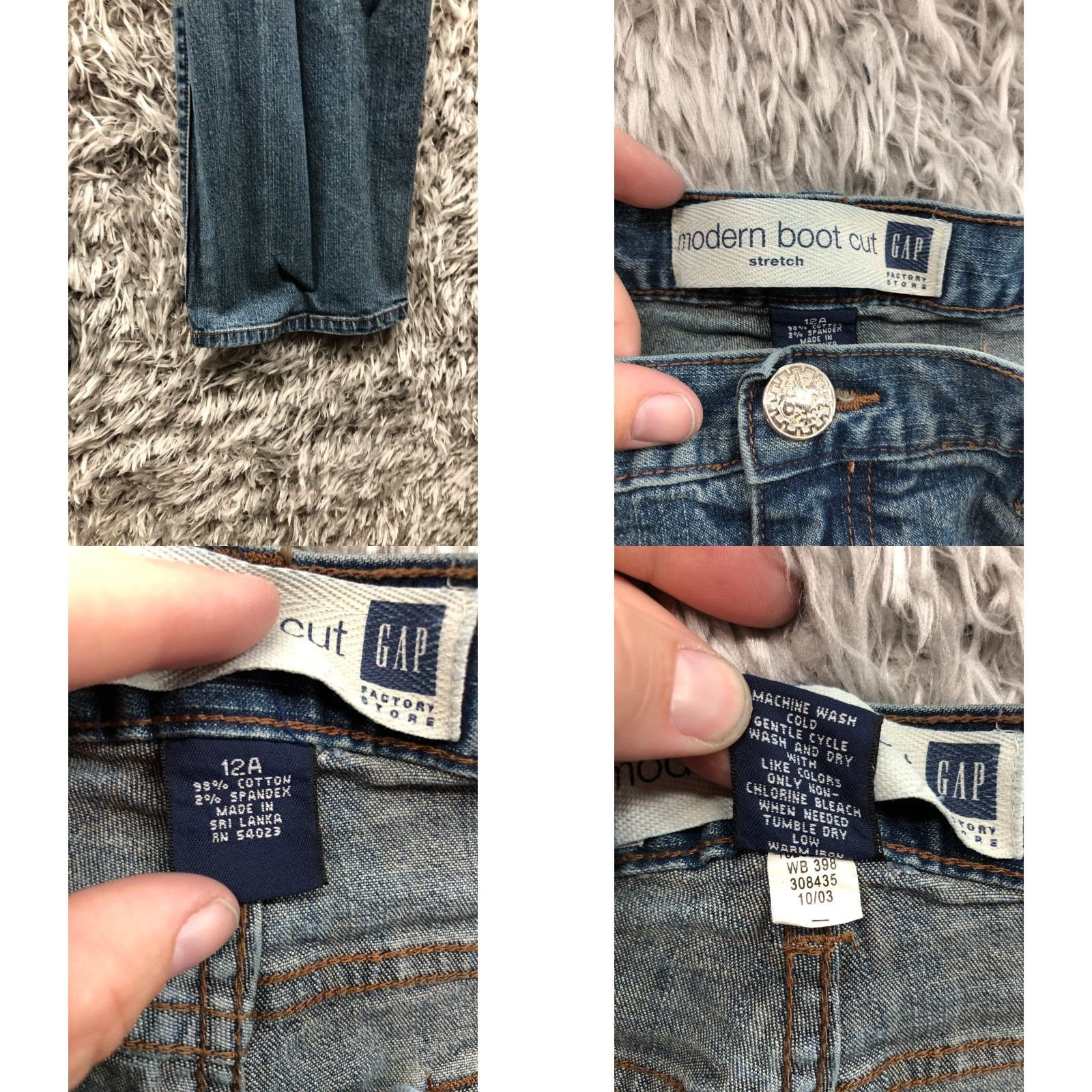 Gap VINTAGE Size 34" / US 12 / IT 48 - 8 Thumbnail