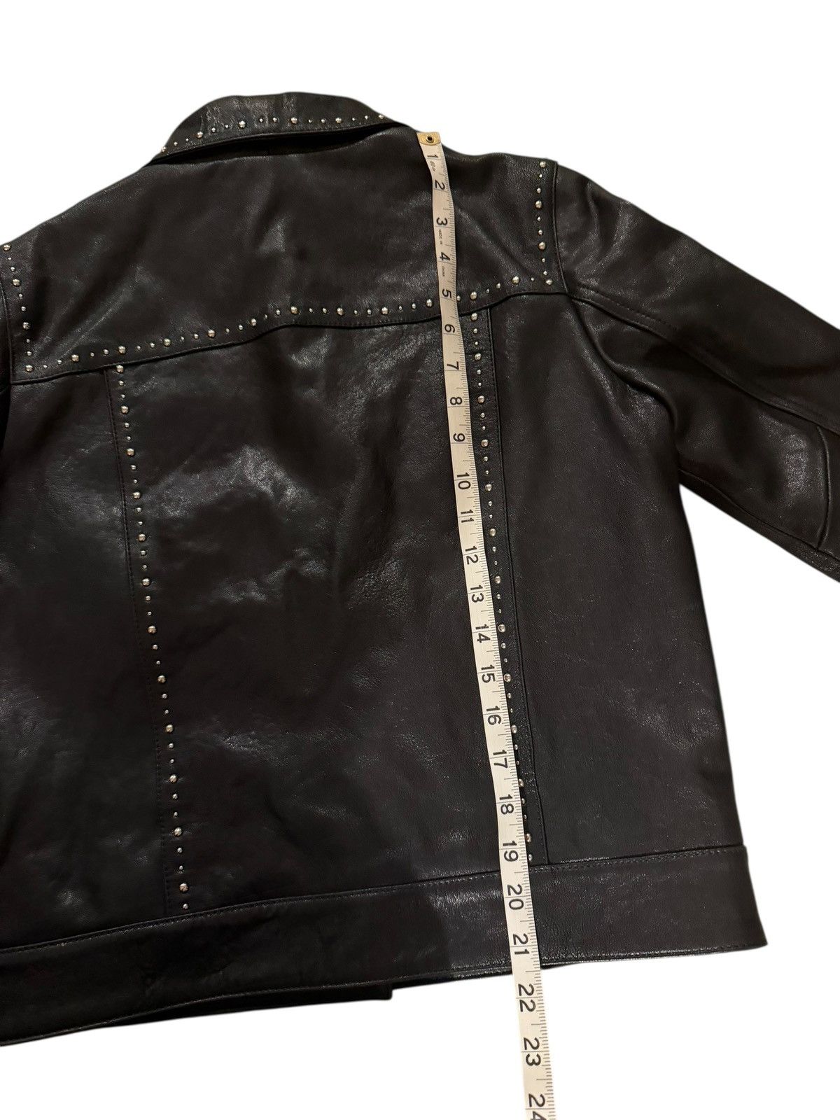The Kooples $945 THE KOOPLES black Women’s Leather Studded Jacket Jacket Size XS / US 0-2 / IT 36-38 - 6 Thumbnail