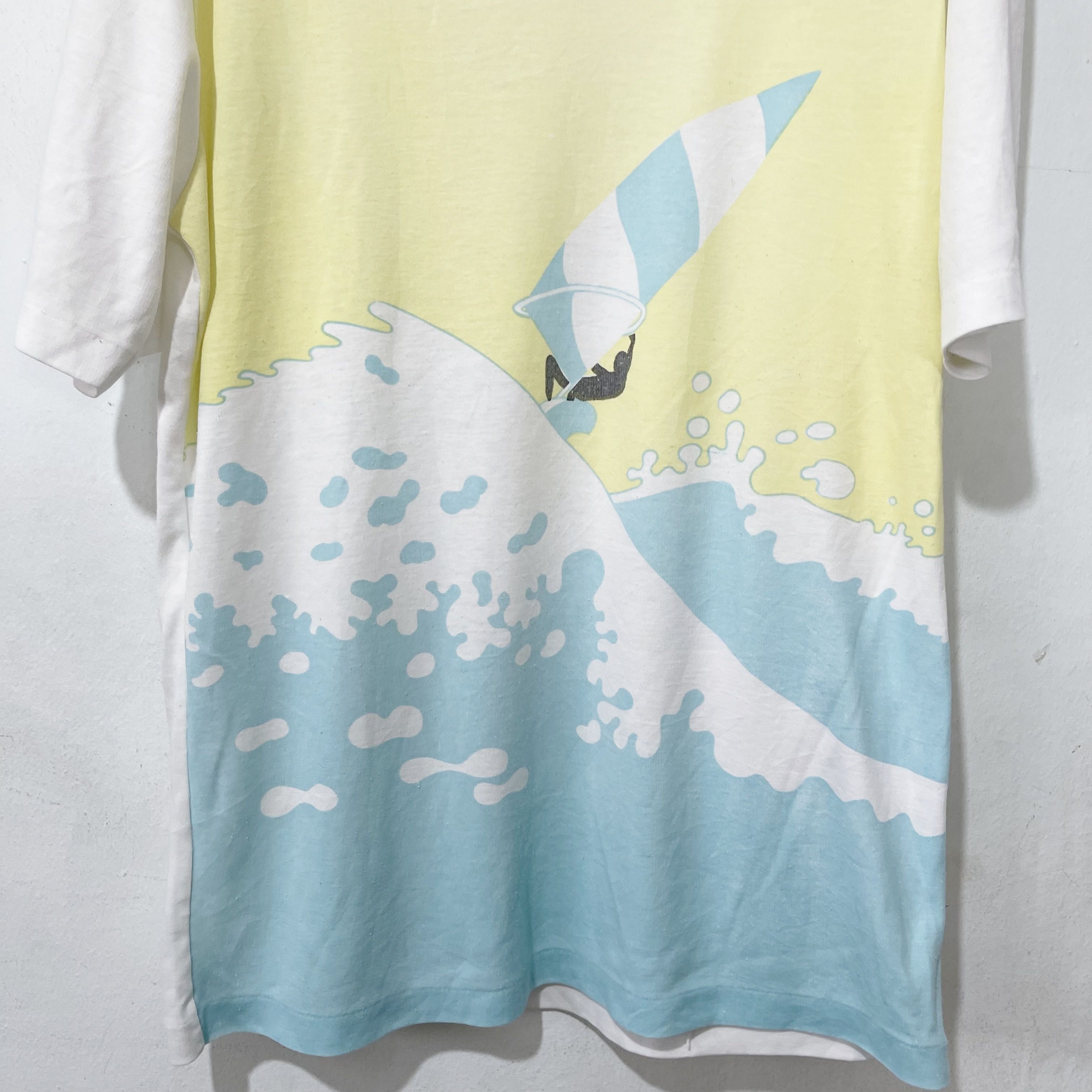 Vintage Vintage 80s Windsurfing T-Shirt Size US L / EU 52-54 / 3 - 2 Thumbnail