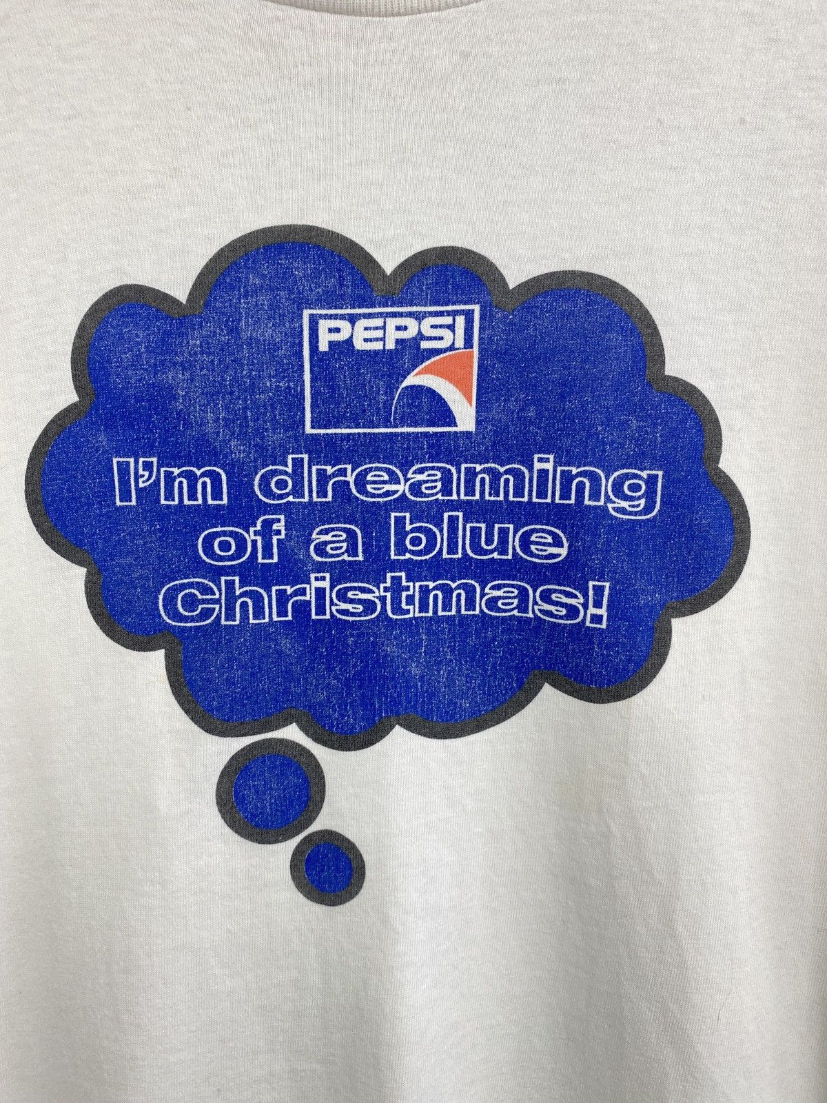 NASCAR × Pepsi × Vintage Vintage 90s Pepsi Promo graphic tee Made In USA Christmas Size US XL / EU 56 / 4 - 4 Thumbnail