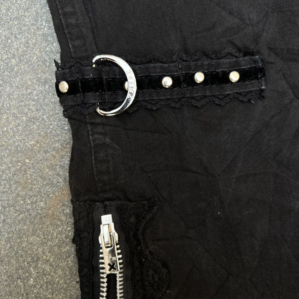 JNCO × Tripp NYC × Vintage 💥Rare💥Vintage Tripp Nyc Bondage Jeans Size US 38 / EU 54 - 9 Thumbnail
