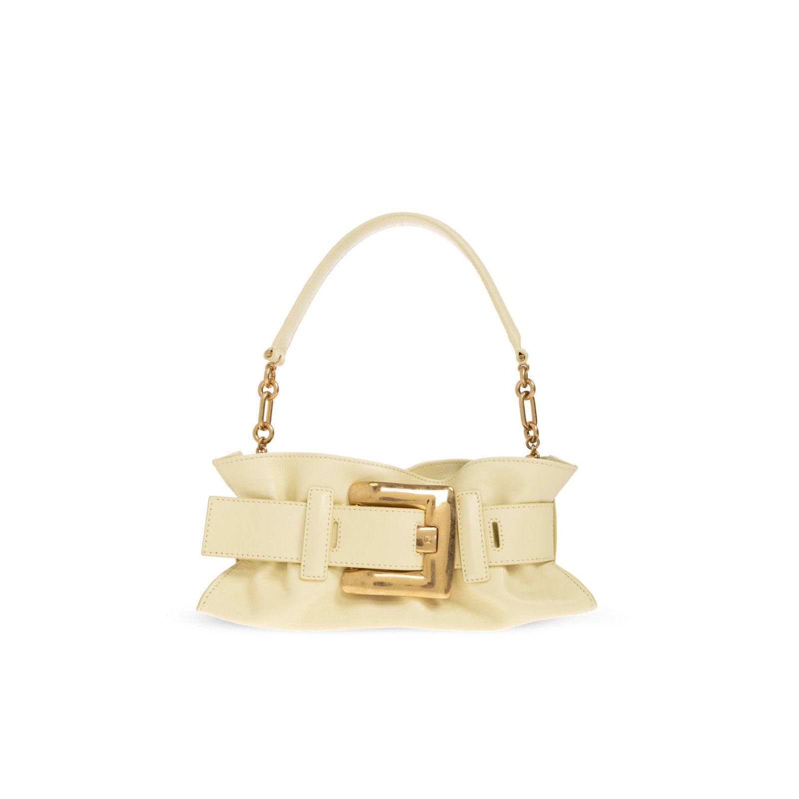 Balmain BALMAIN Anthem Mini Yellow Shoulder Bag New & Authentic Size ONE SIZE - 1 Thumbnail