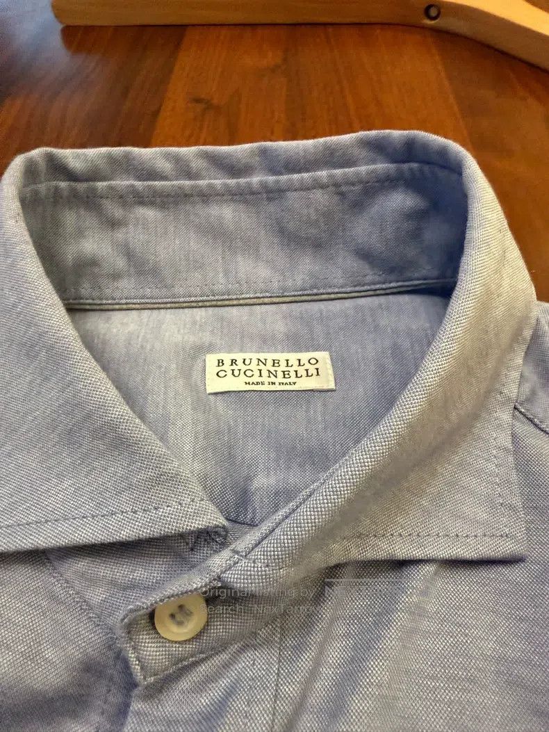 Brunello Cucinelli Brunello Cucinelli Shirt Size US L / EU 52-54 / 3 - 3 Thumbnail