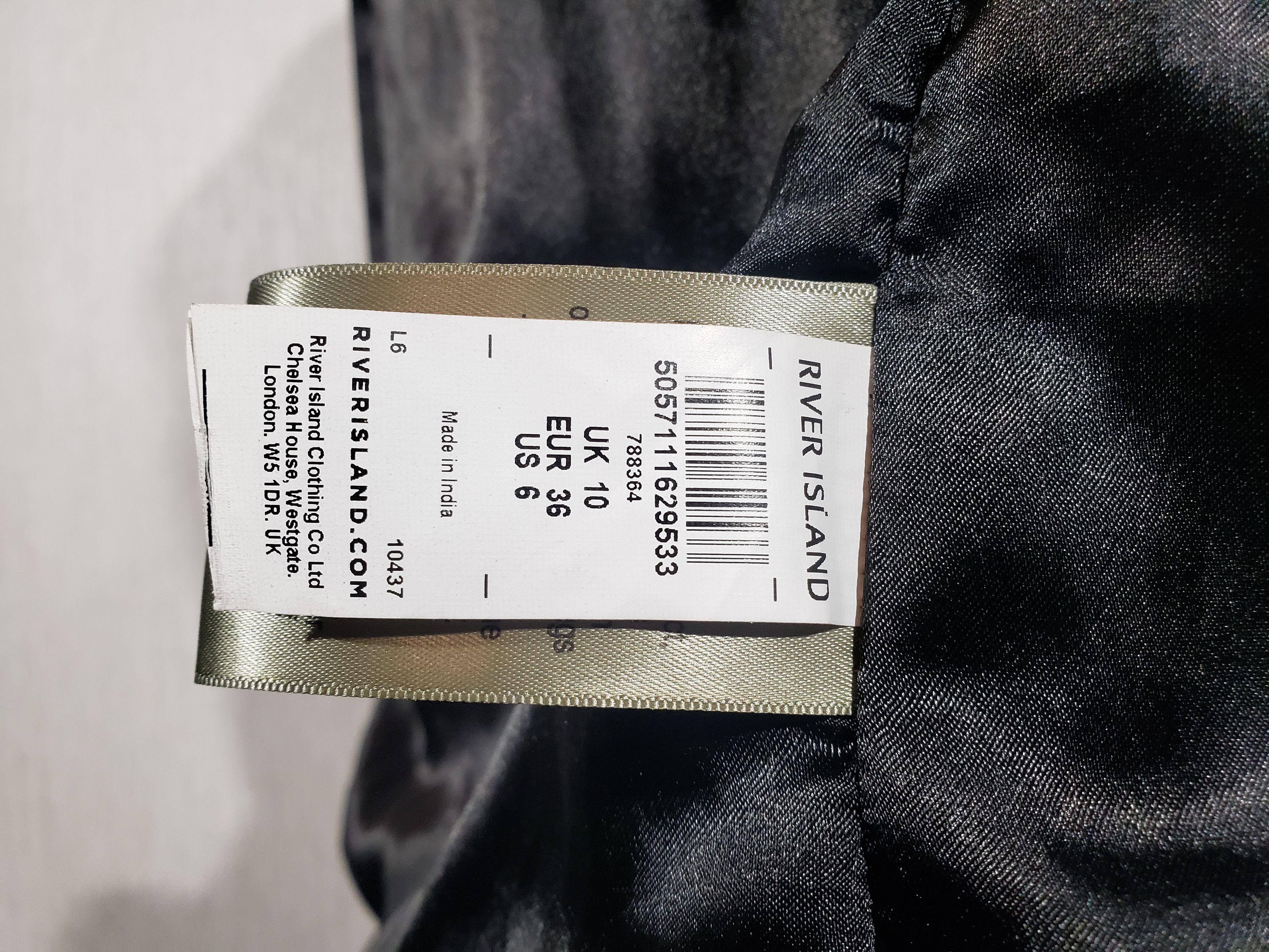 River Island Biker black women's leather jacket. Size S / US 4 / IT 40 - 10 Thumbnail