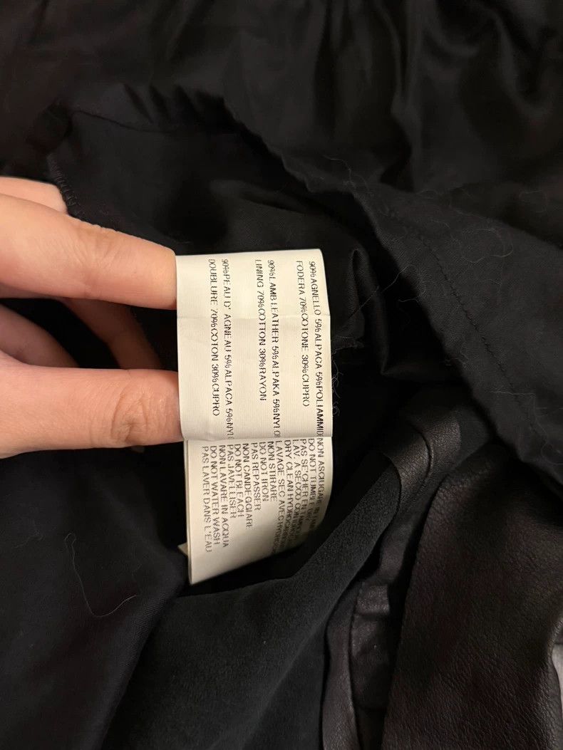 Rick Owens rick owens size 6 2010 Leather jacket Size US M / EU 48-50 / 2 - 4 Thumbnail