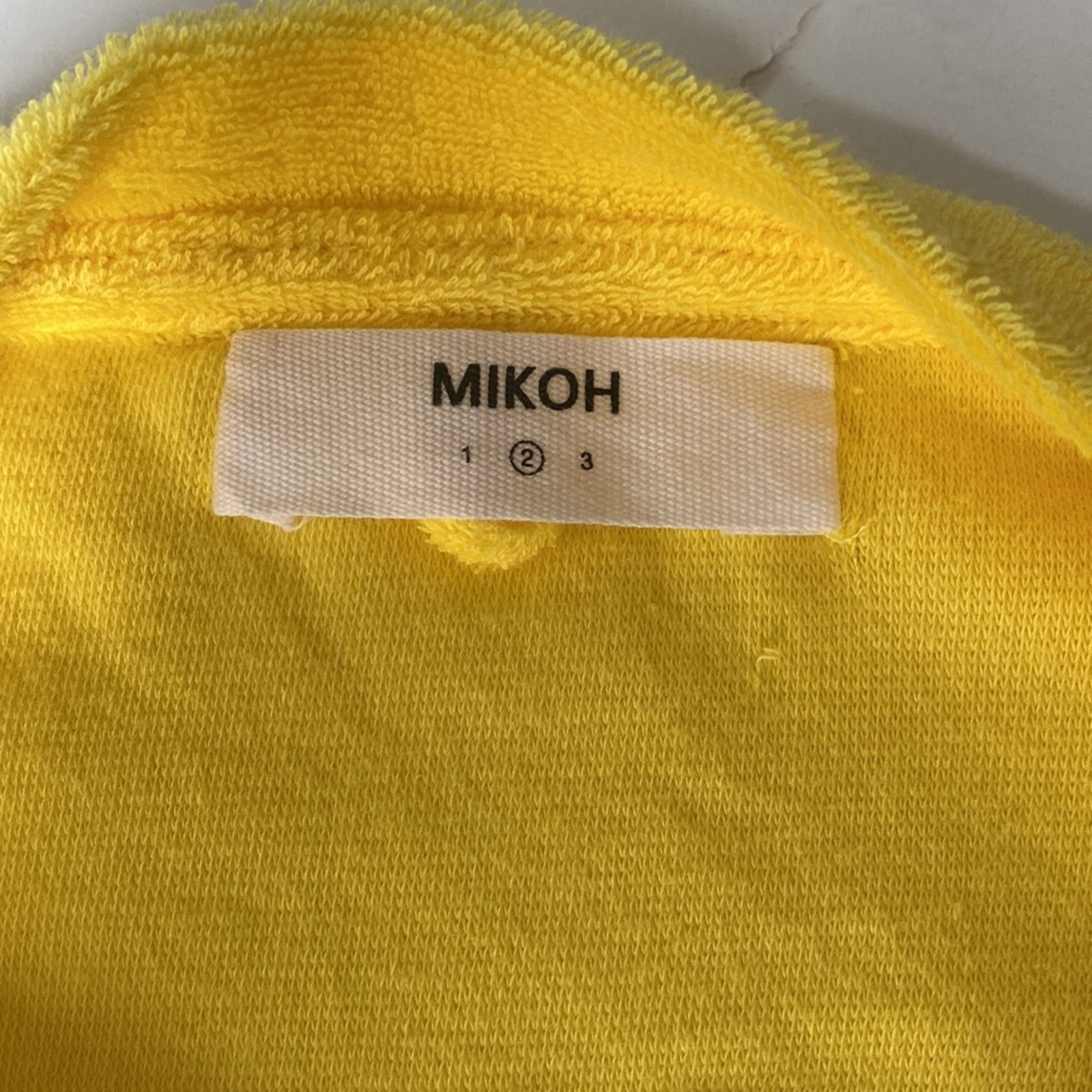 MIKOH KIMO 2 Crewneck Terry Cloth SWEATSHIRT Starfruit