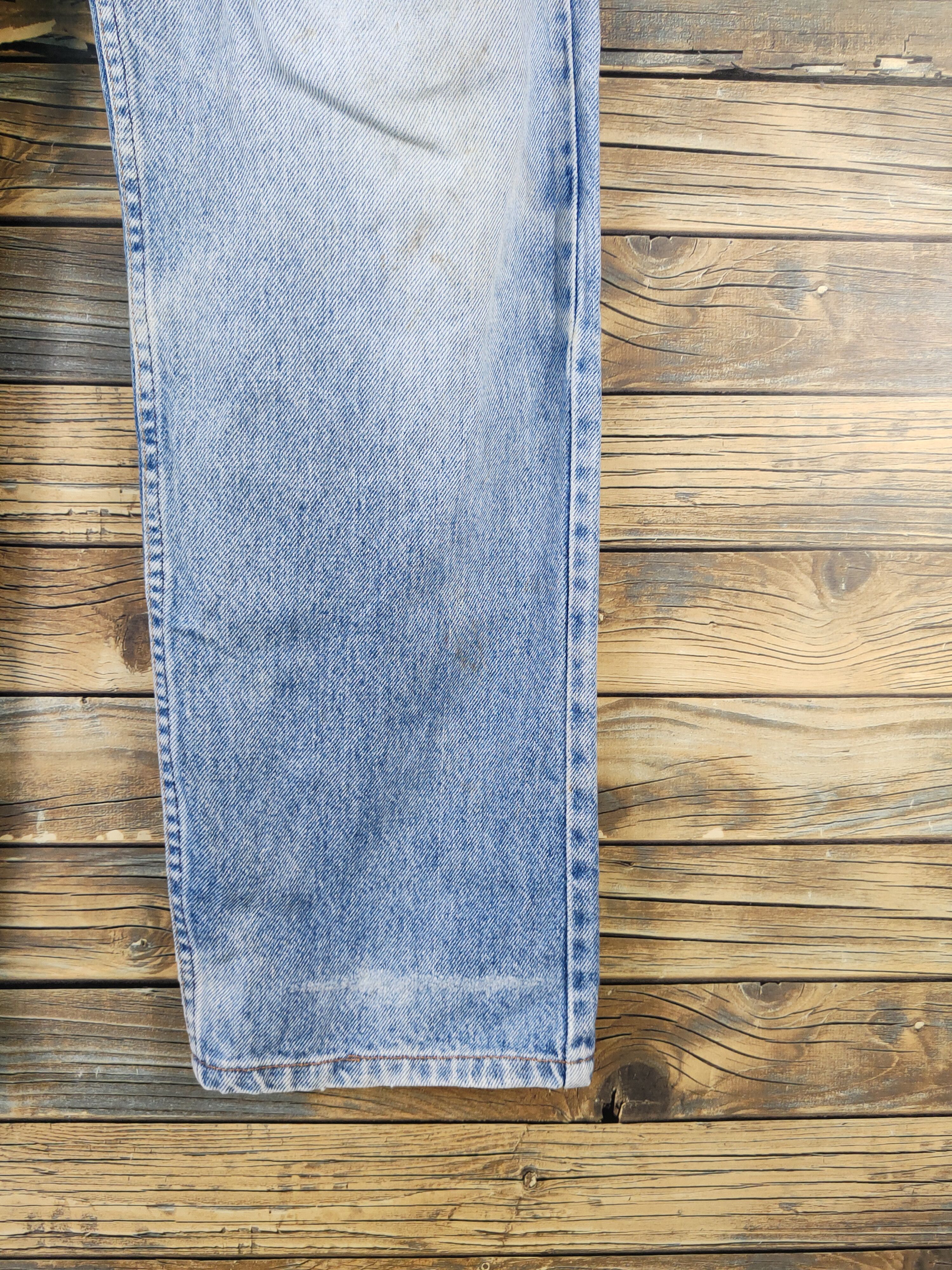 Levi's 510 Levi's Blue Distressed Ripped denim Jeans #W2078 Size US 33 - 6 Thumbnail