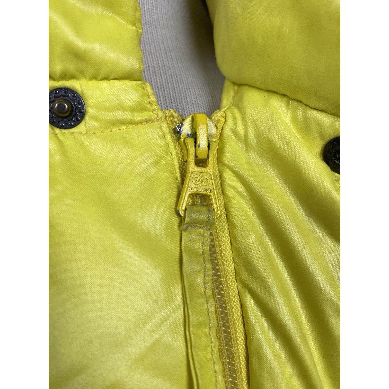 Moncler Moncler Vintage Men's Bright Yellow Down Insulated Puffer 3- Size US L / EU 52-54 / 3 - 10 Thumbnail