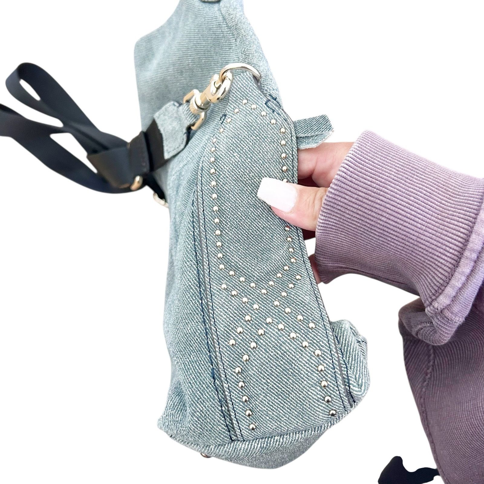 Other Aimee Kestenberg Denim Flap Slouchy Crossbody Size ONE SIZE - 7 Thumbnail