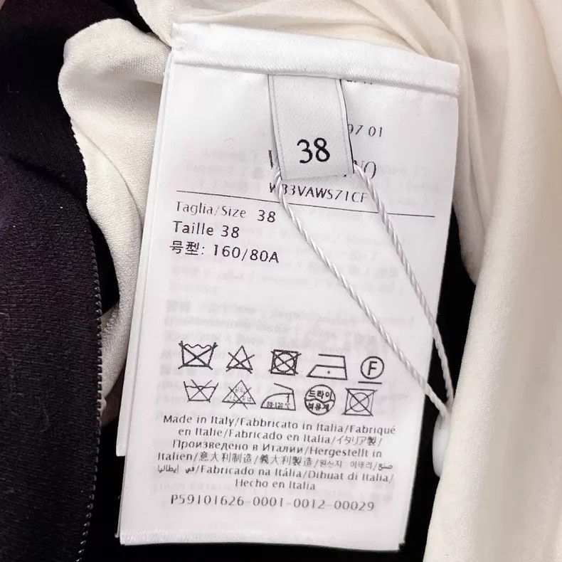 Valentino Valentino Black and white color-blocked dress skirt Size M / US 6-8 / IT 42-44 - 8 Thumbnail