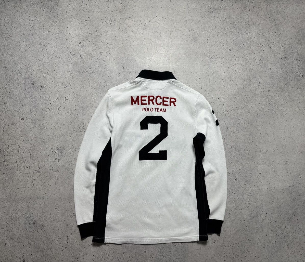 Polo Ralph Lauren Polo Ralph Lauren Mercer Luxury Rugby Sweatshirt Vintage PRL Size US S / EU 44-46 / 1 - 12 Thumbnail