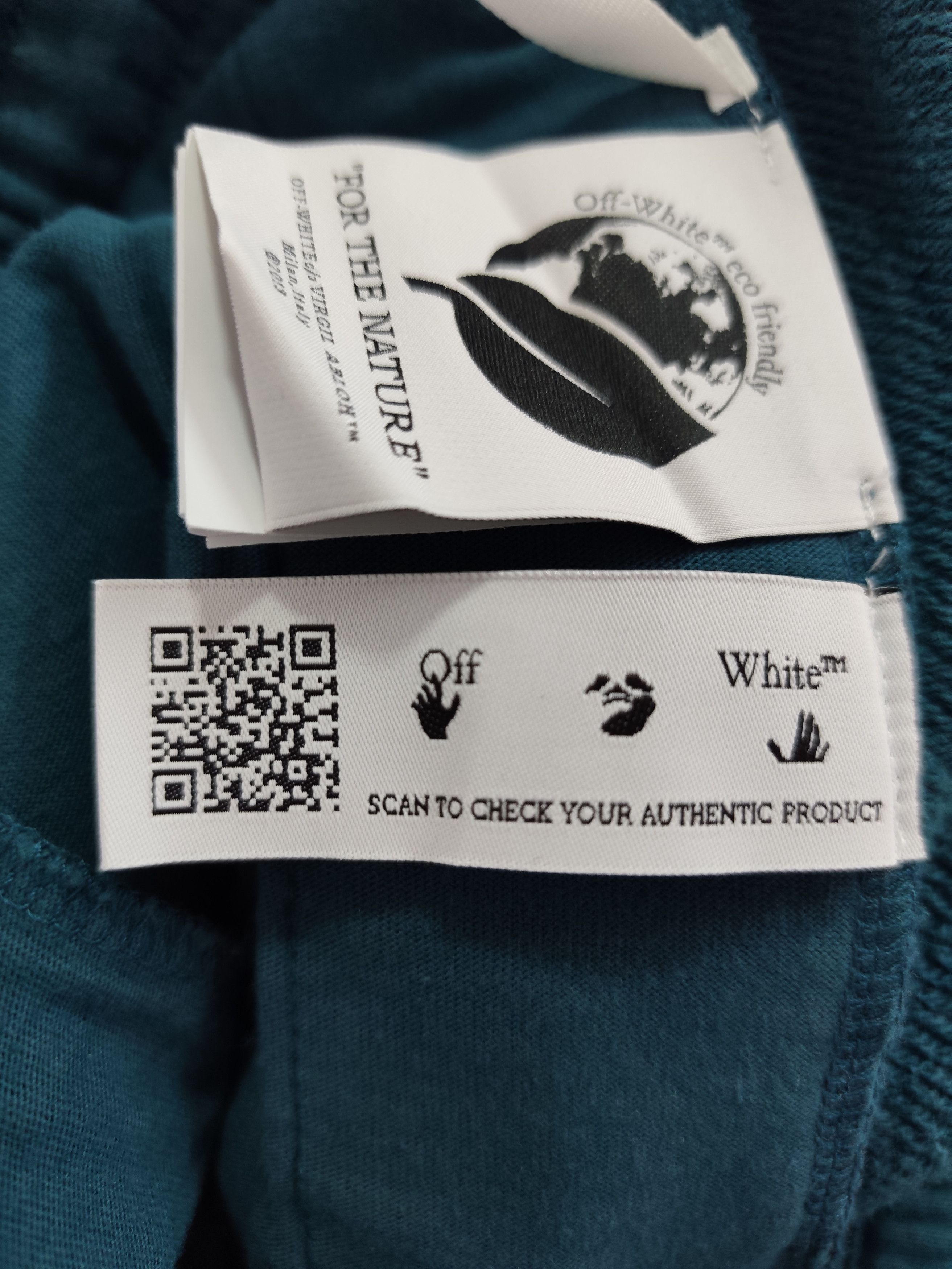 Off-White Off-White "Blur Arrow Slim Sweatpants" Size US 38 / EU 54 - 11 Thumbnail
