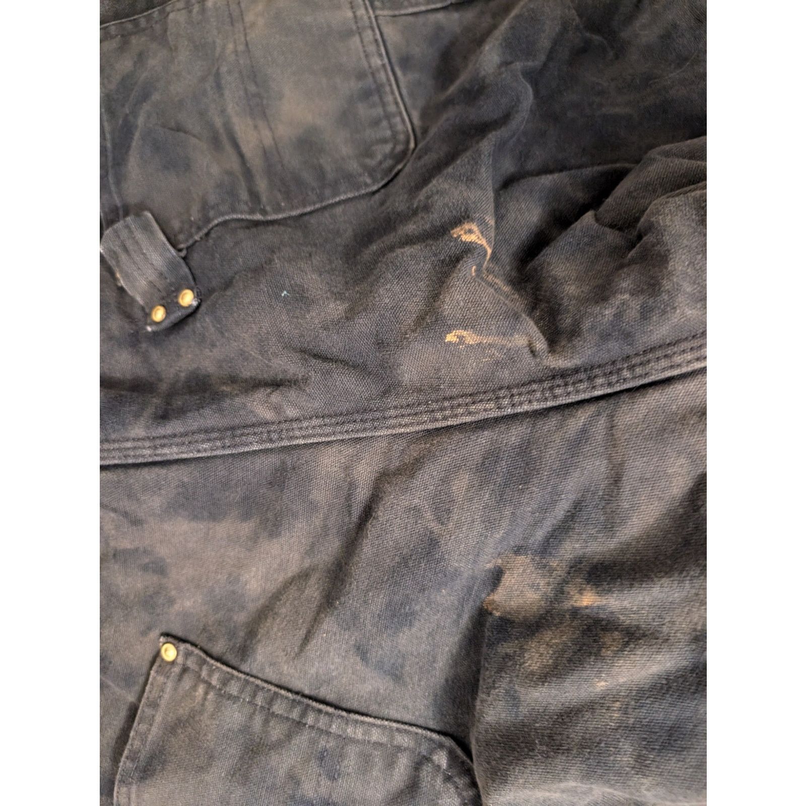 Carhartt Carhartt VTG Overalls Blue Size 44X30 Distressed Made in USA Size US 44 / EU 60 - 7 Thumbnail