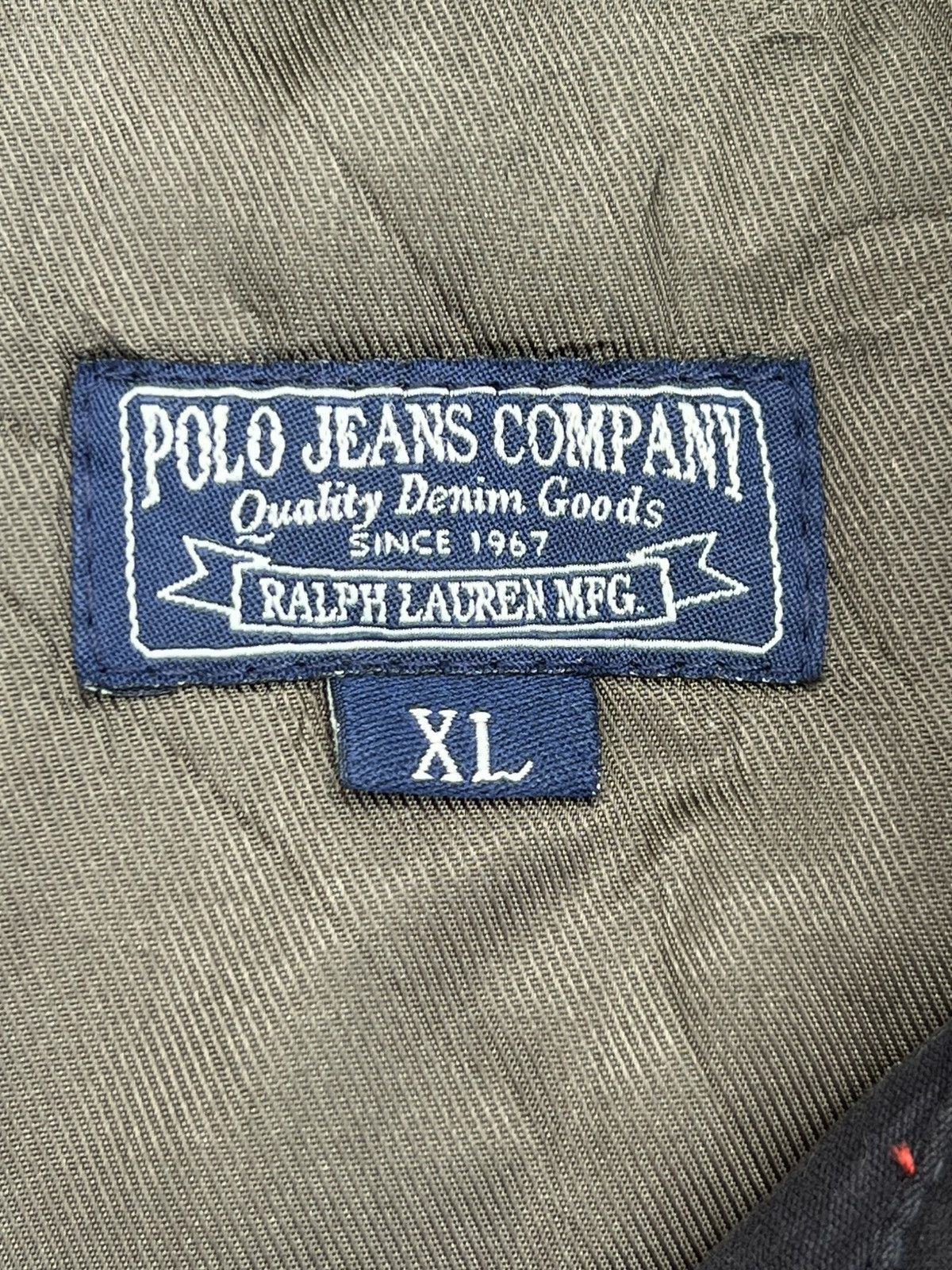 Polo Ralph Lauren Polo Jeans Co. Ralph Lauren "67" Patched Moto Jacket -XL Size US XL / EU 56 / 4 - 2 Thumbnail