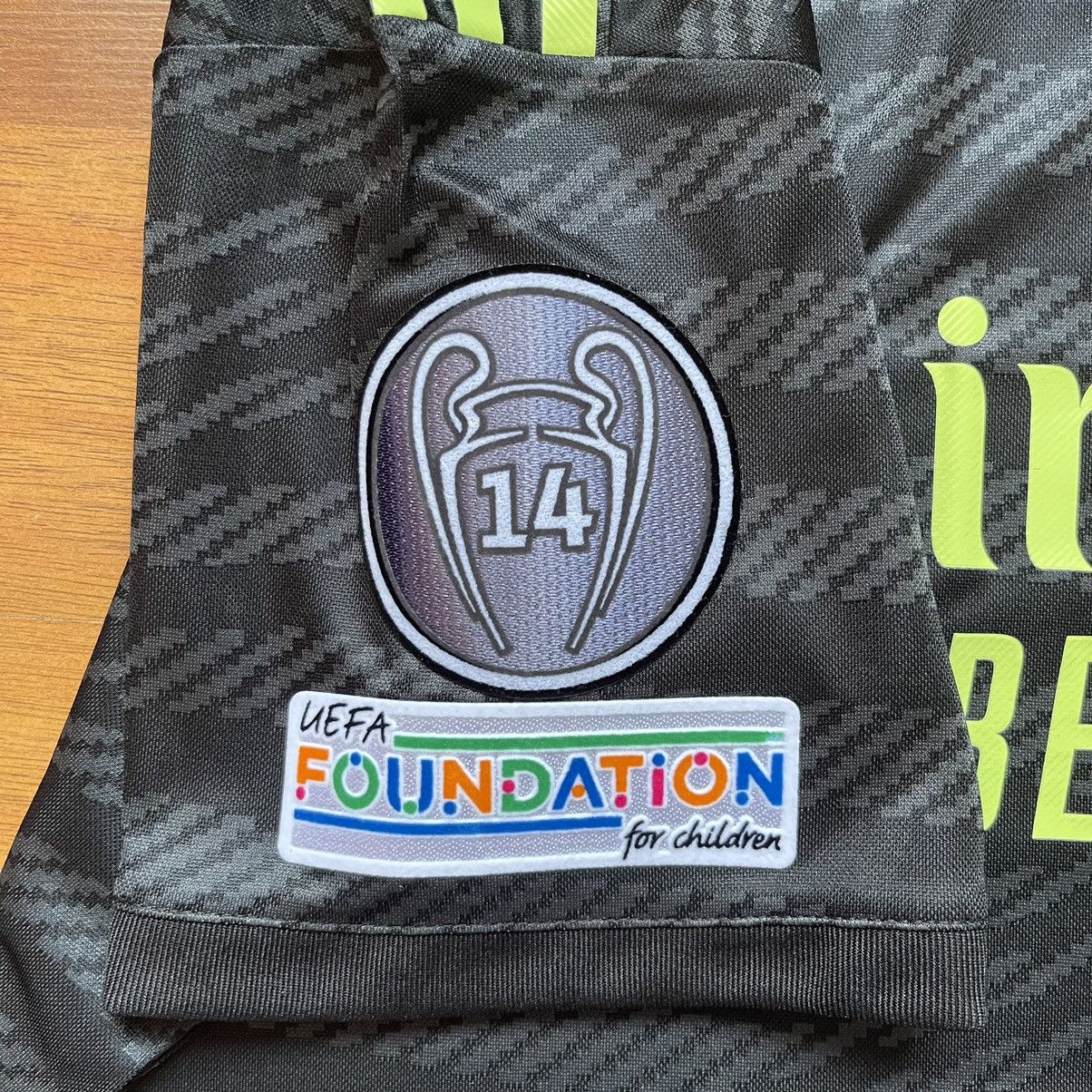 Adidas × Vintage REAL MADRID ADIDAS 2022/2023 FOOTBALL THIRD JERSEY #20 VINI Size US M / EU 48-50 / 2 - 9 Thumbnail
