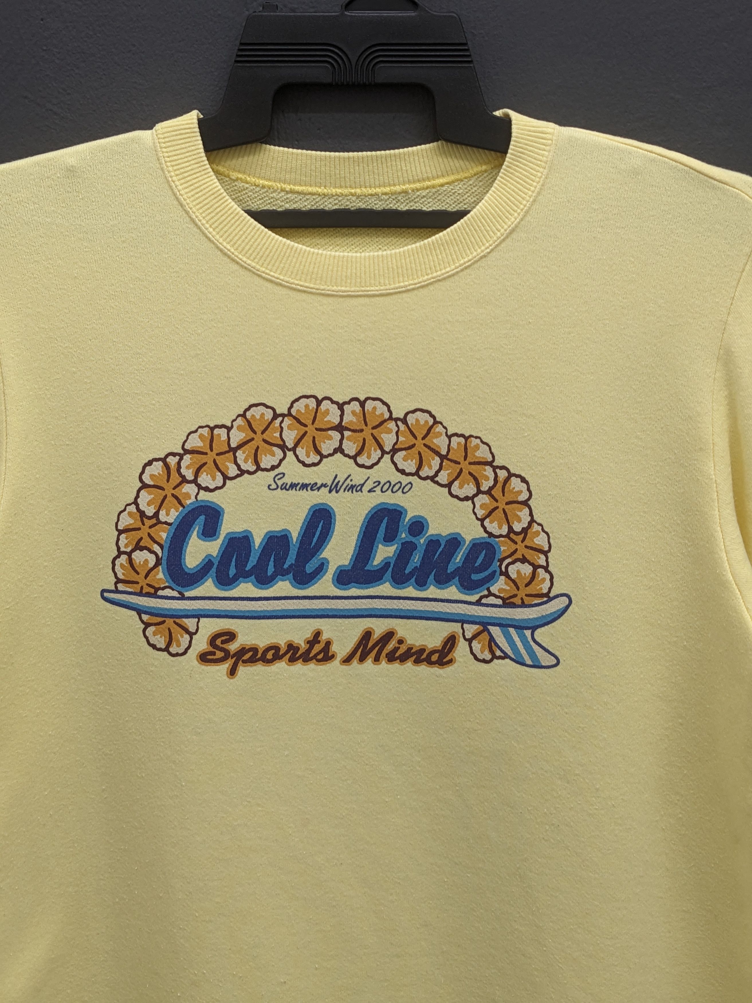 Sun Surf Vintage Summer Wind Y2k Cool Line Surf Sweatshirt Size M / US 6-8 / IT 42-44 - 3 Thumbnail